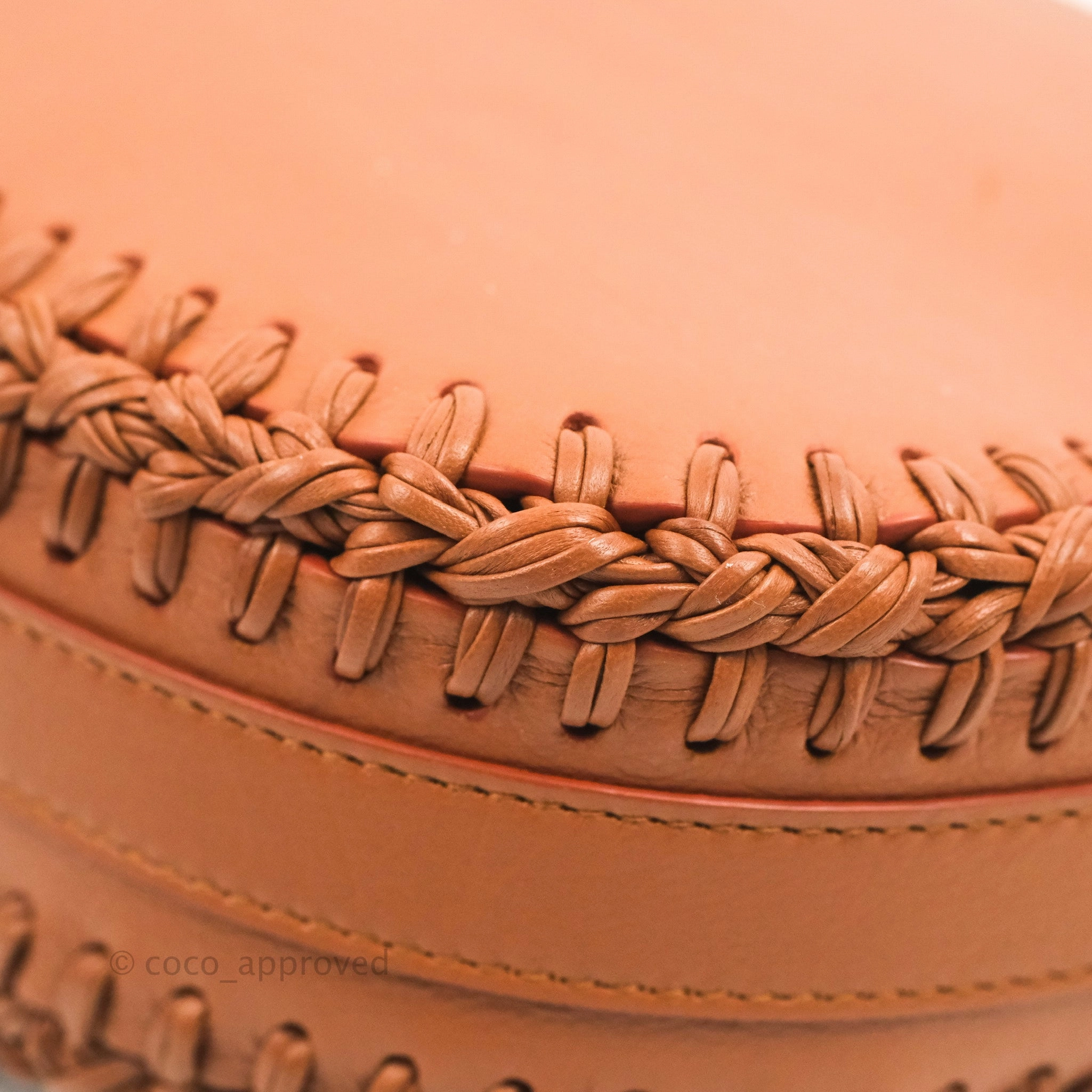 Dior Medium Whipstitched Bobby Bag Brown Grained Calfskin Gold Hardware