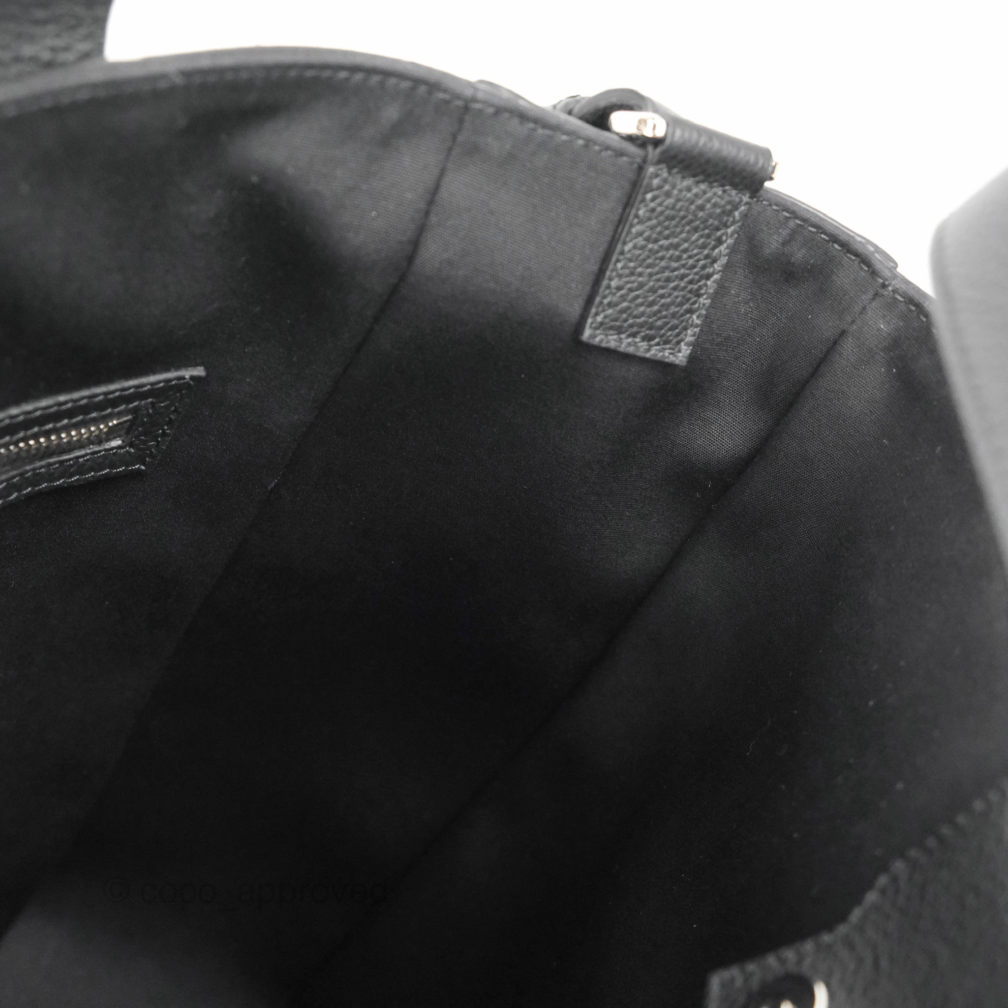Dior Men's Saddle Tote Bag with Shoulder Strap Black Grained Leather