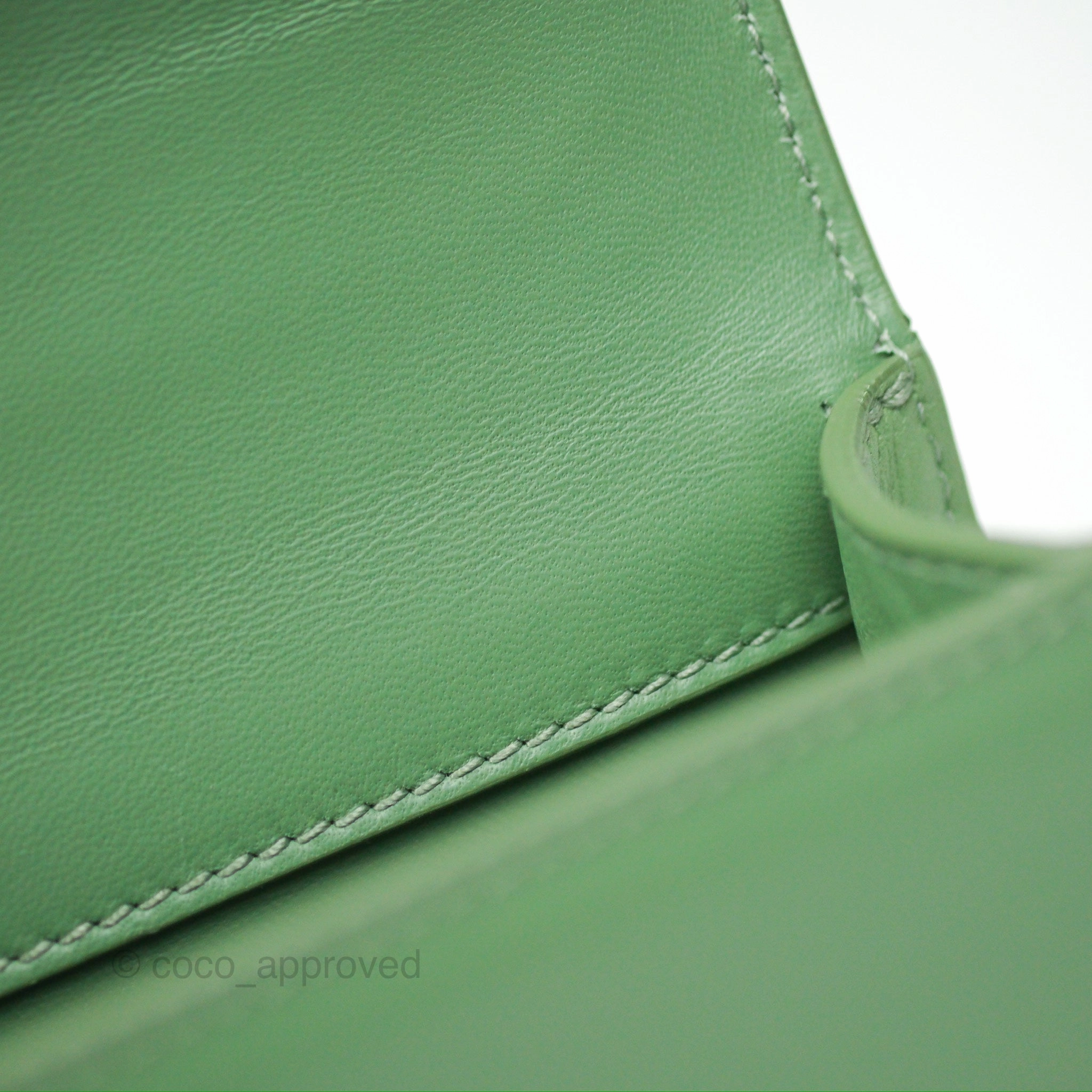 Dior Micro 30 Montaigne Flap Bag Mint Green Smooth Calfskin