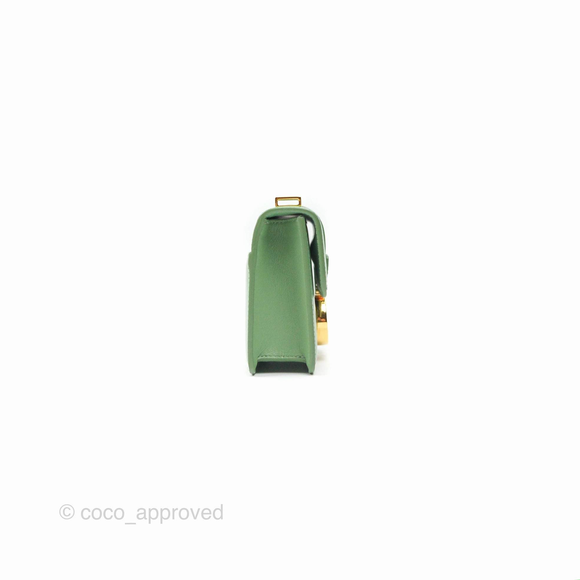 Dior Micro 30 Montaigne Flap Bag Mint Green Smooth Calfskin