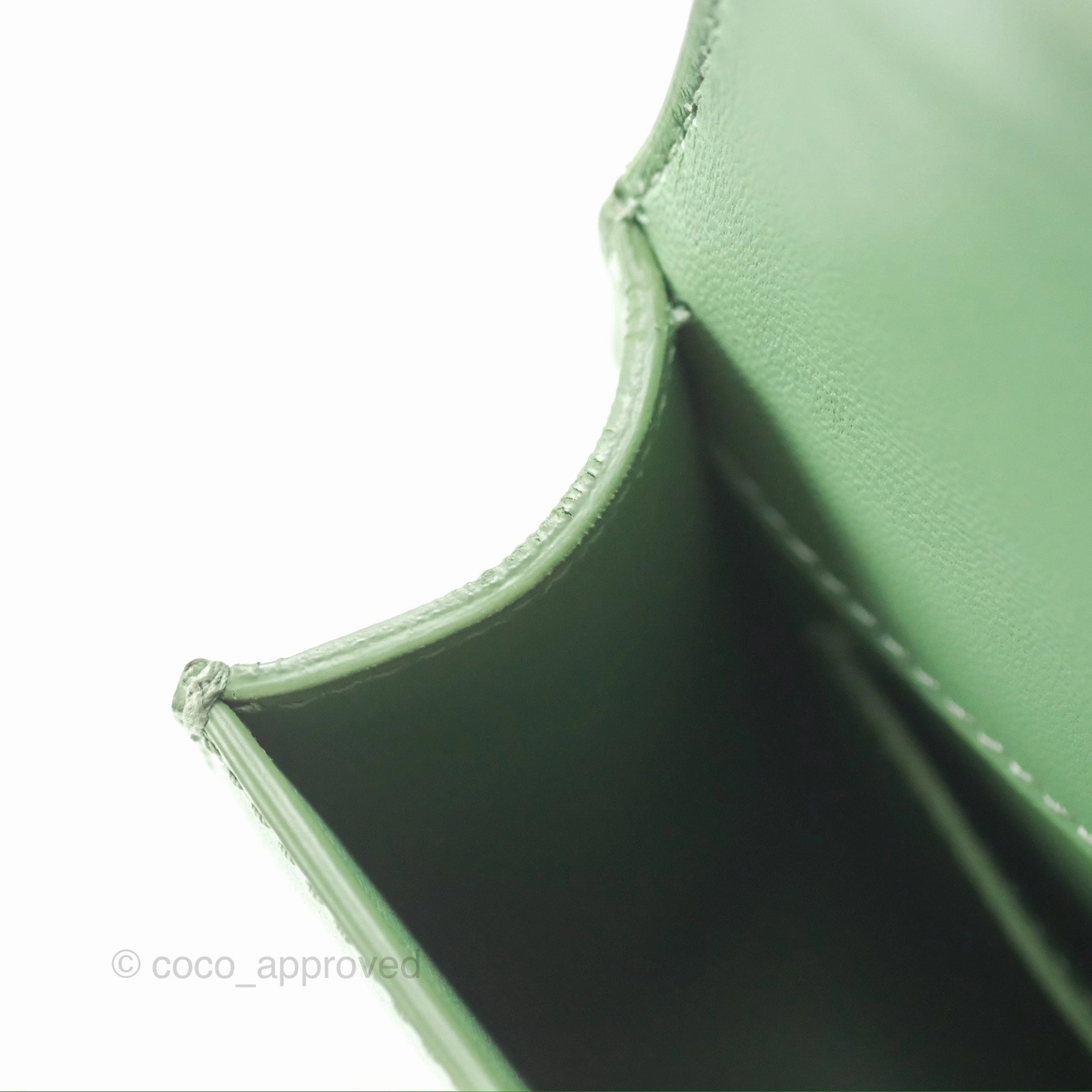 Dior Micro 30 Montaigne Flap Bag Mint Green Smooth Calfskin