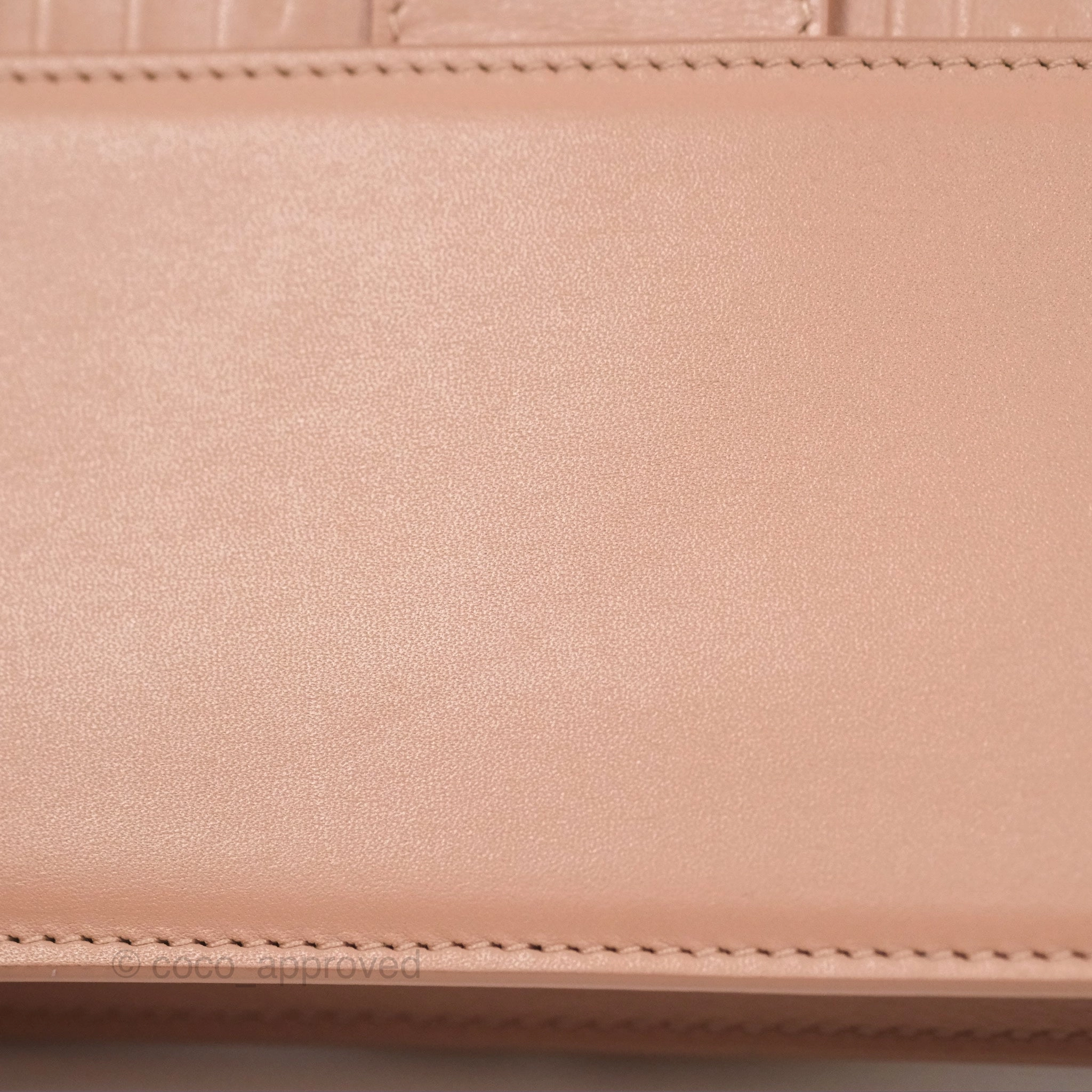 Dior Micro 30 Montaigne Flap Bag Rose Des Vents Calfskin