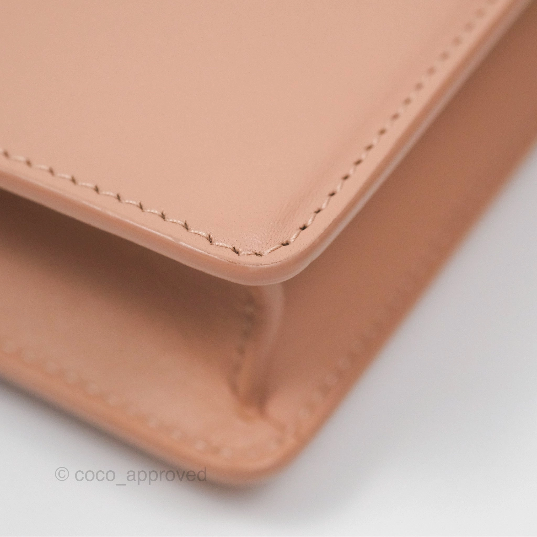 Dior Micro 30 Montaigne Flap Bag Rose Des Vents Calfskin