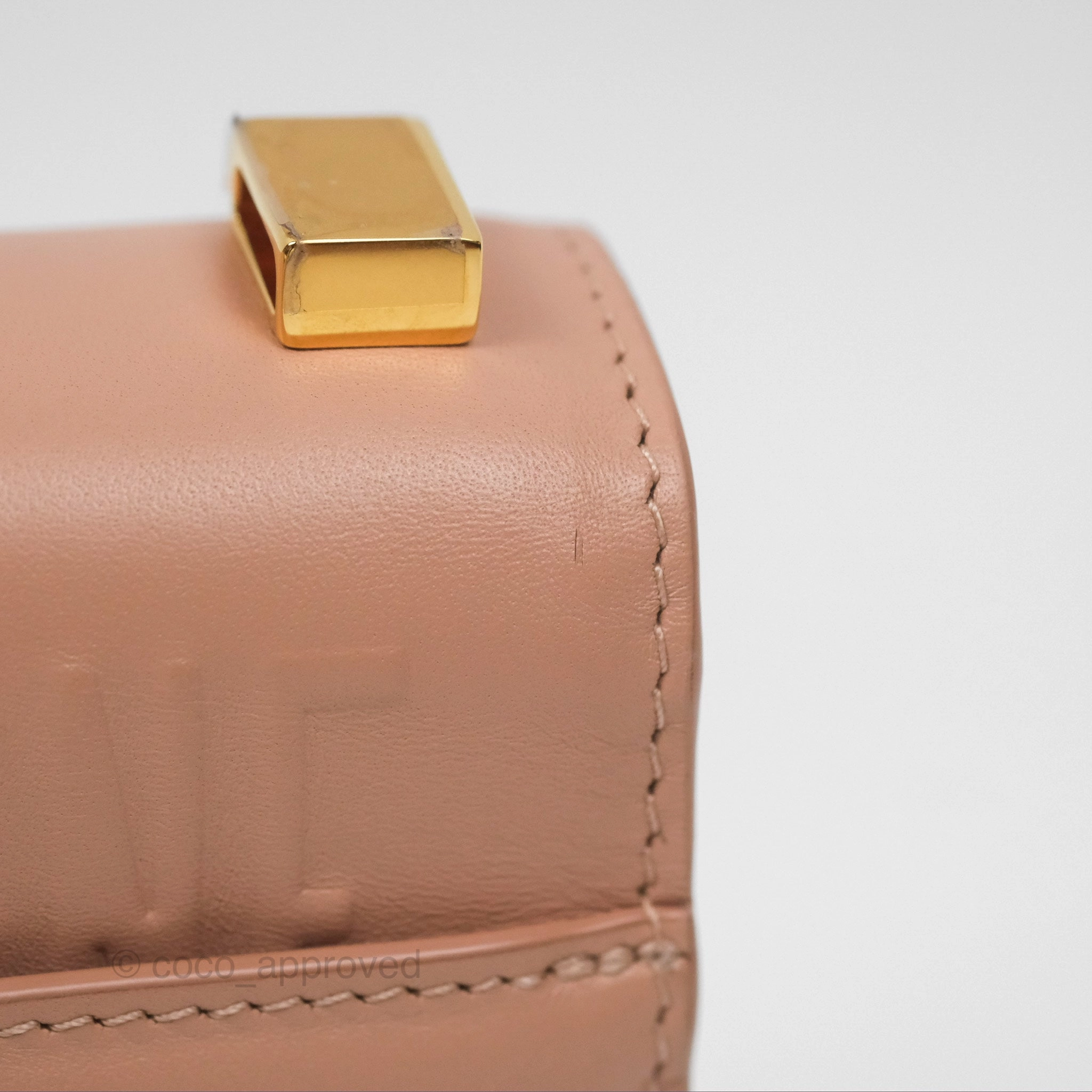 Dior Micro 30 Montaigne Flap Bag Rose Des Vents Calfskin