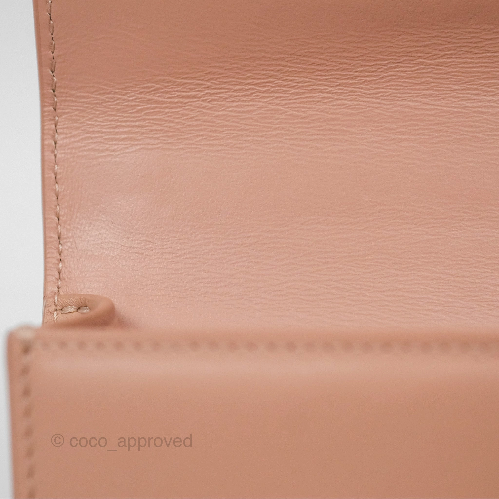 Dior Micro 30 Montaigne Flap Bag Rose Des Vents Calfskin