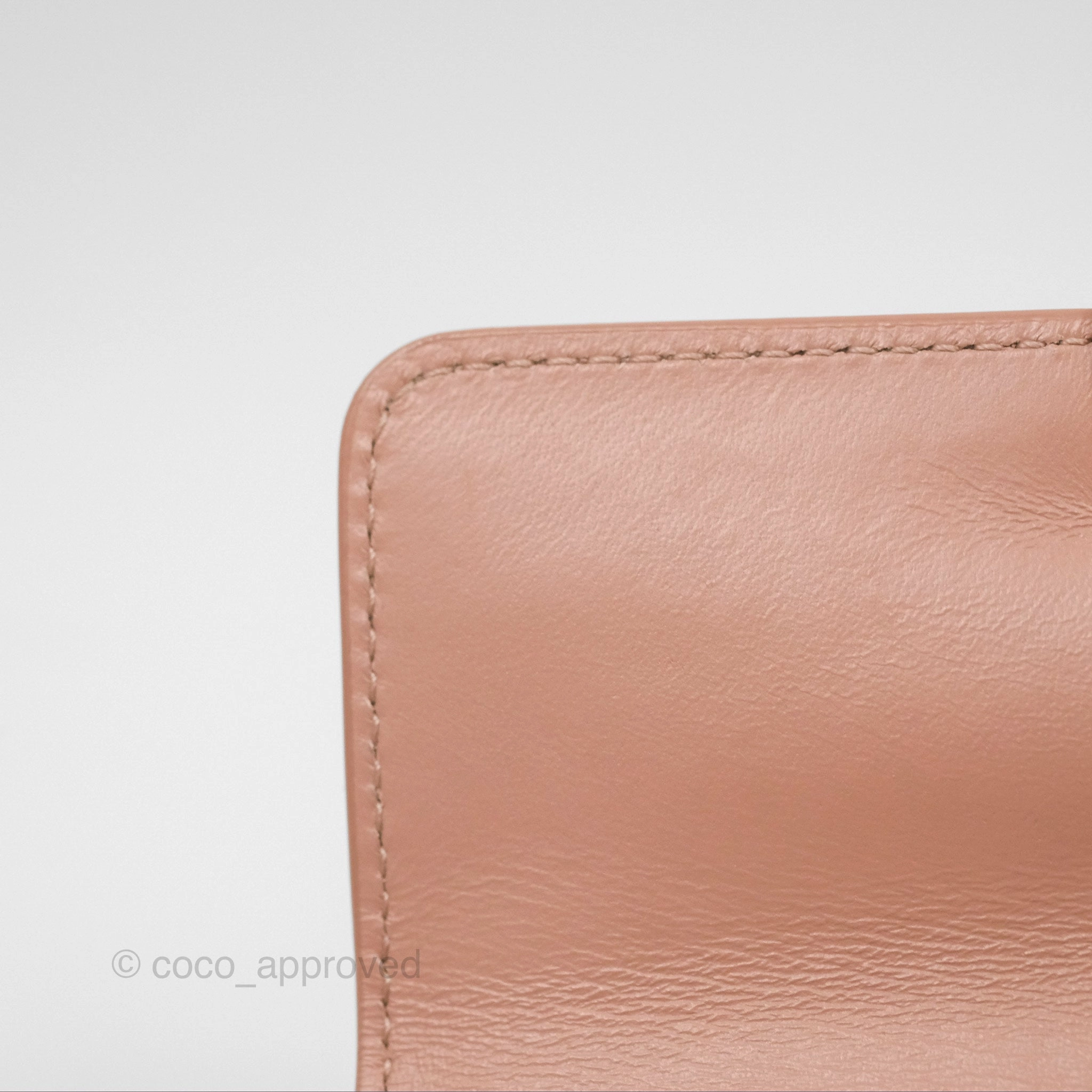 Dior Micro 30 Montaigne Flap Bag Rose Des Vents Calfskin