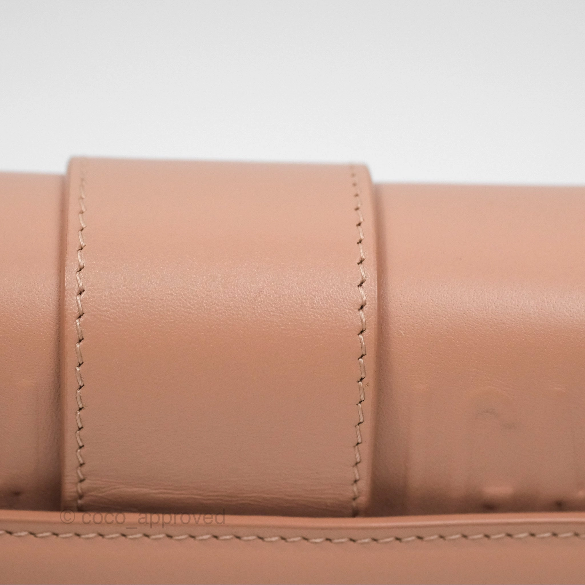 Dior Micro 30 Montaigne Flap Bag Rose Des Vents Calfskin