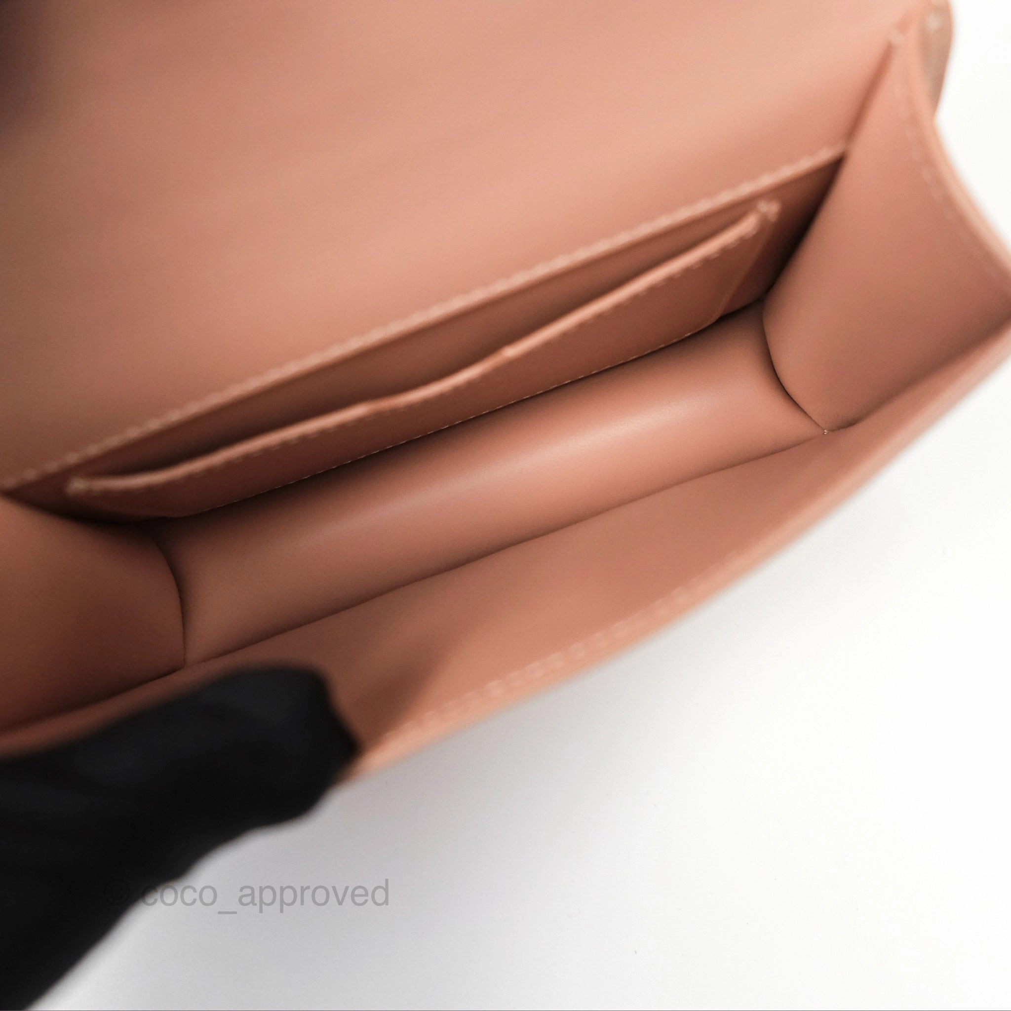Dior Micro 30 Montaigne Flap Bag Rose Des Vents Calfskin