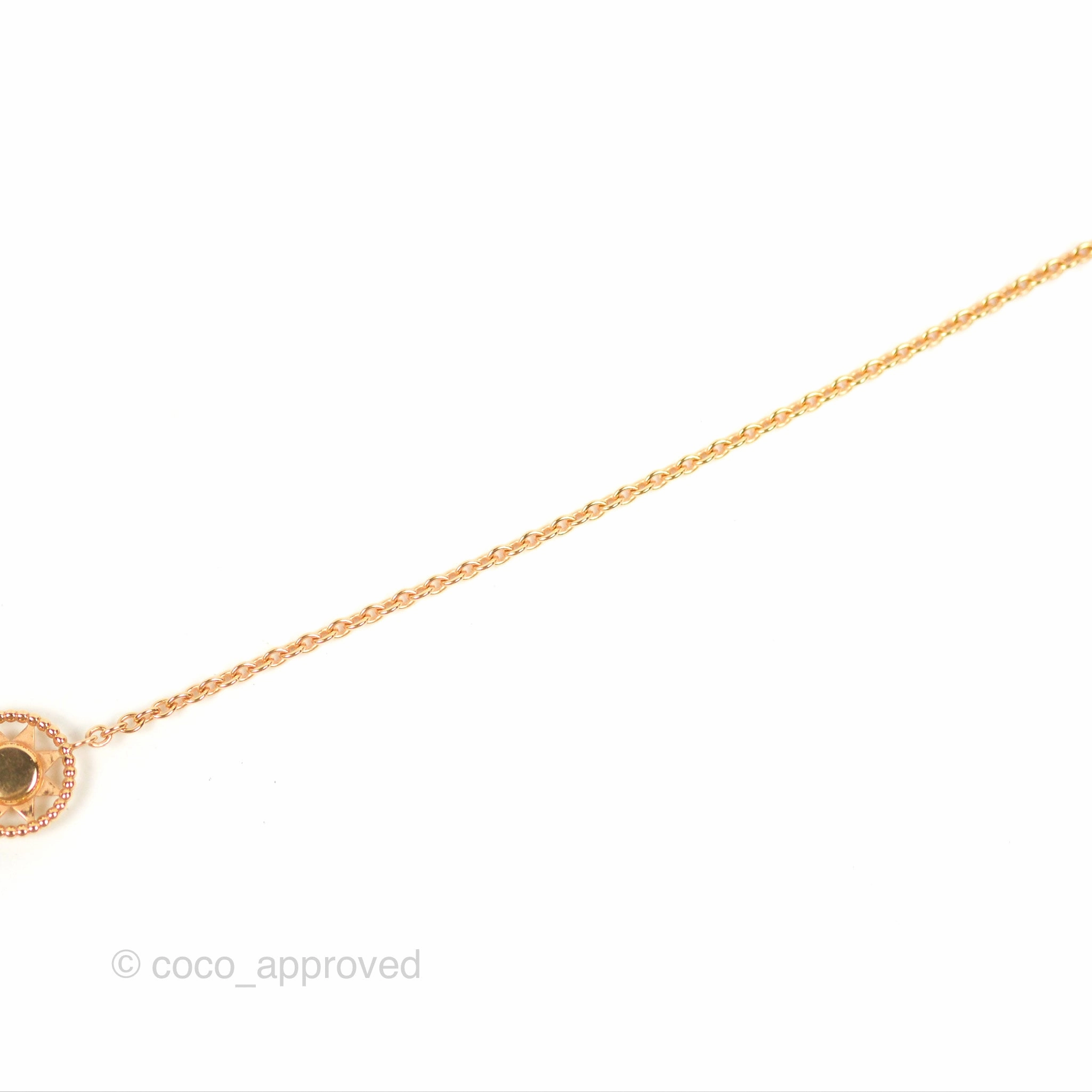 Dior Mini Rose Des Vents Bracelet Diamonds Gold