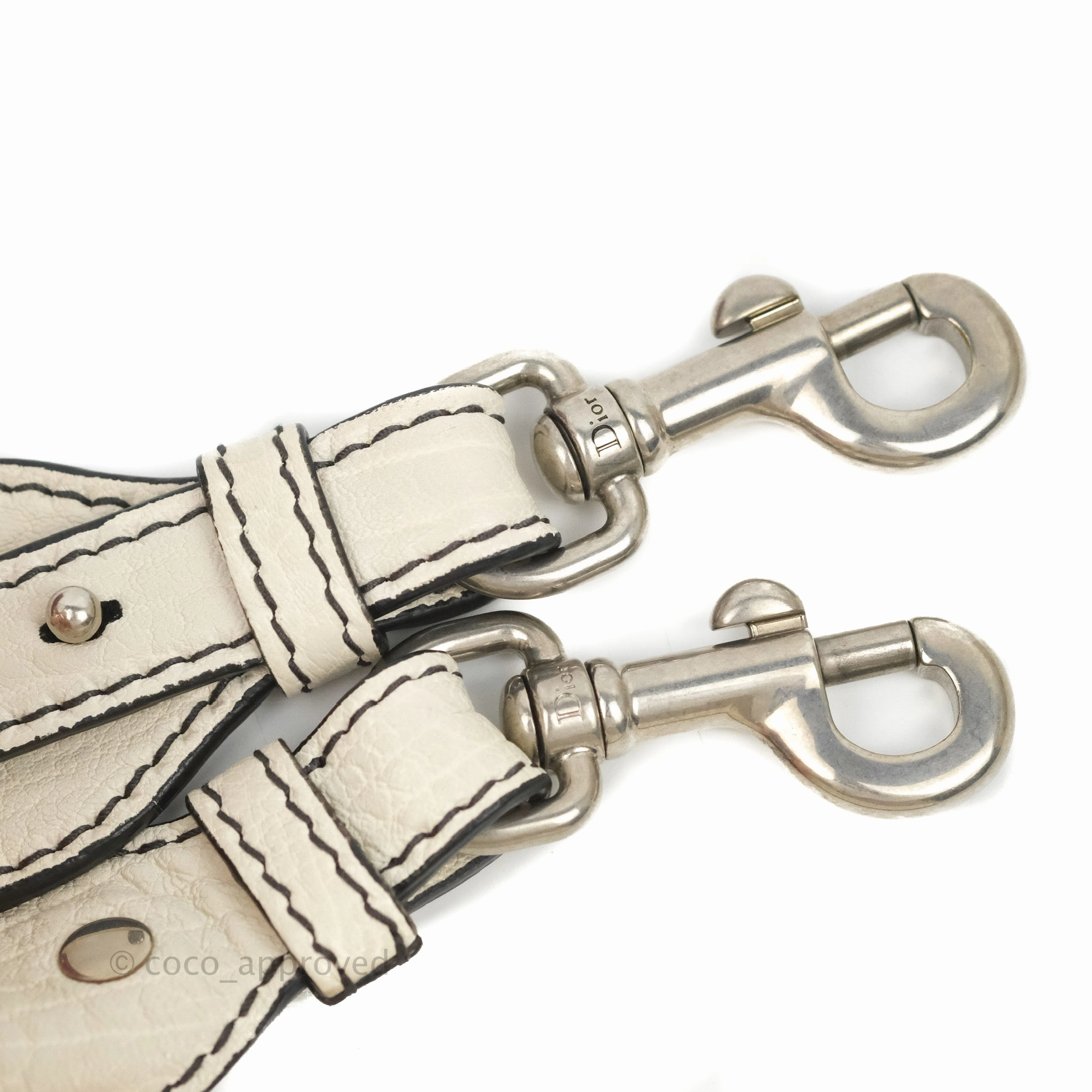 Dior Mosaic Dio(r)evolution Shoulder Bag White Calfskin