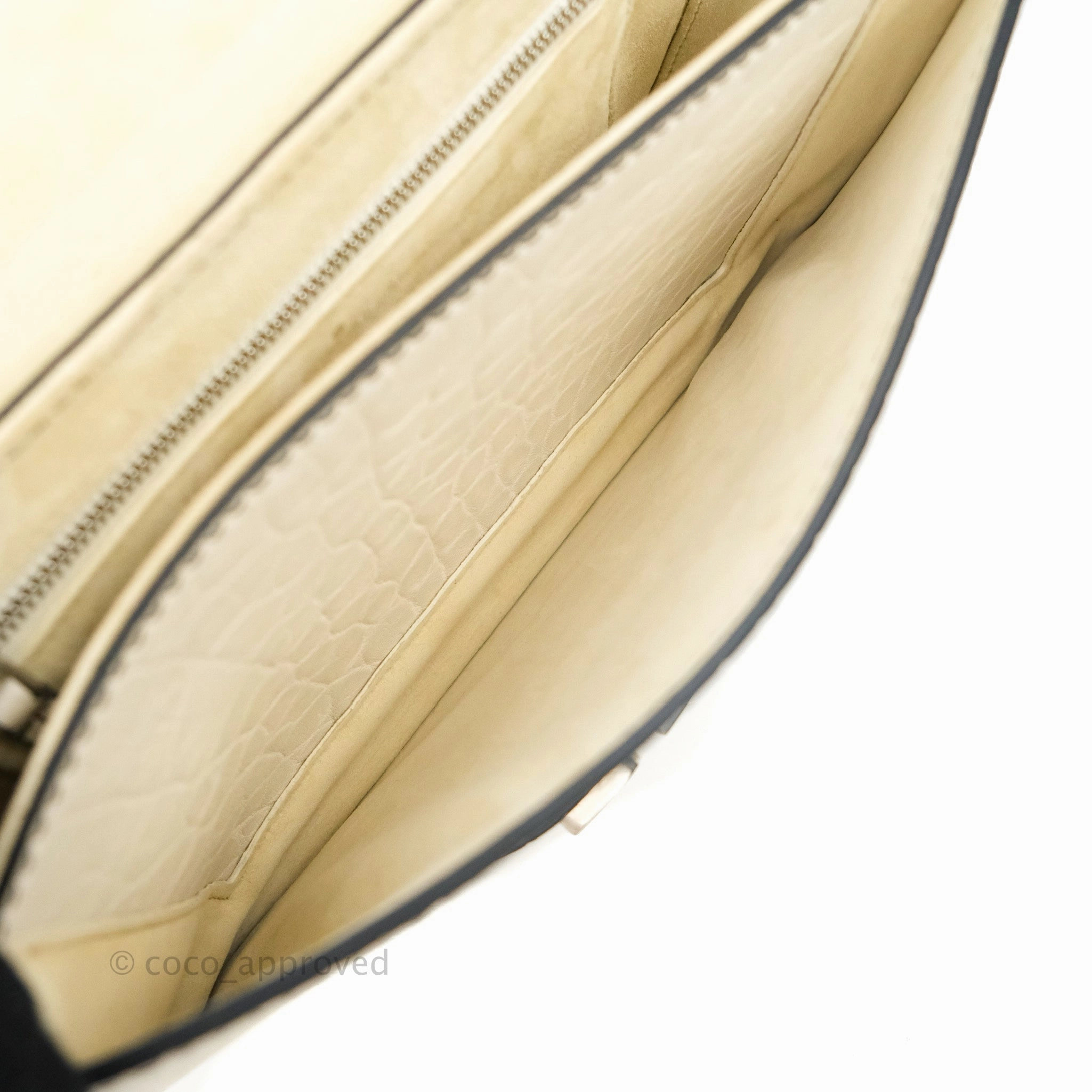 Dior Mosaic Dio(r)evolution Shoulder Bag White Calfskin