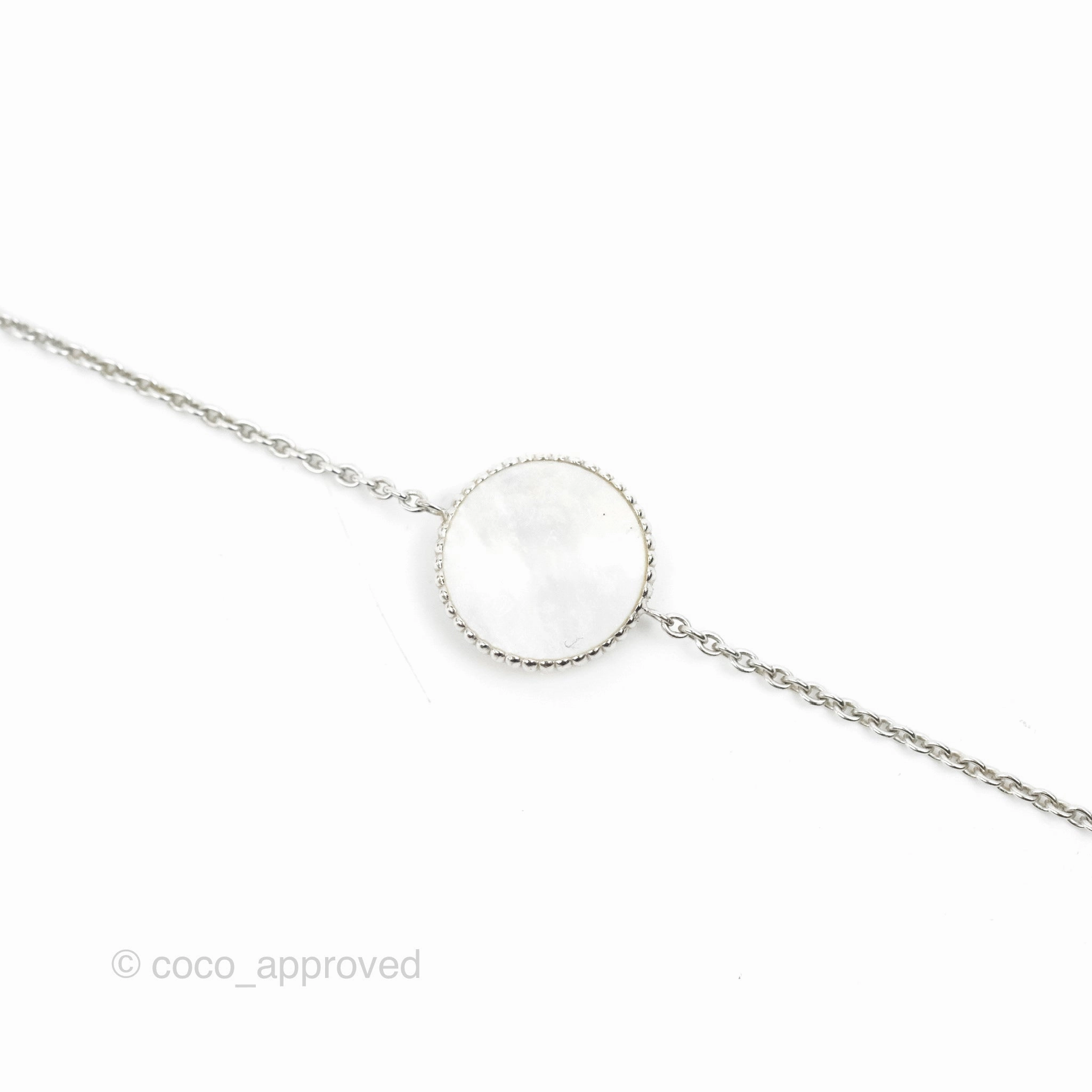 Dior Rose Des Vents Bracelet Diamonds/Mother of Pearl White Gold
