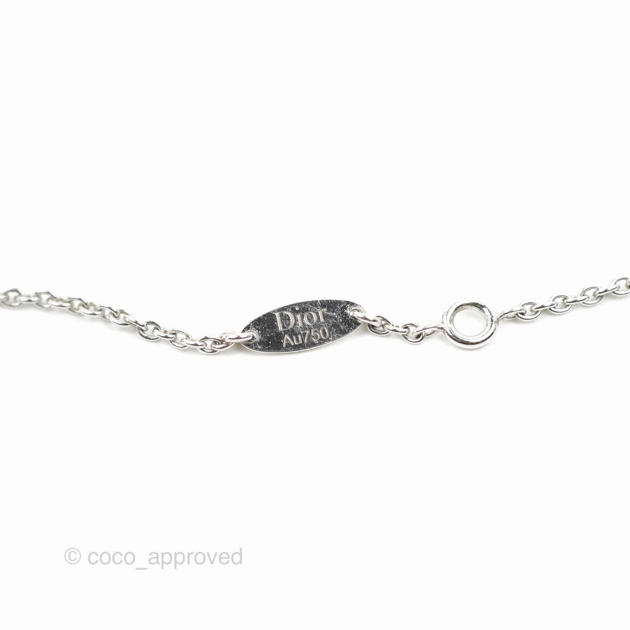 Dior Rose Des Vents Bracelet Diamonds/Mother of Pearl White Gold