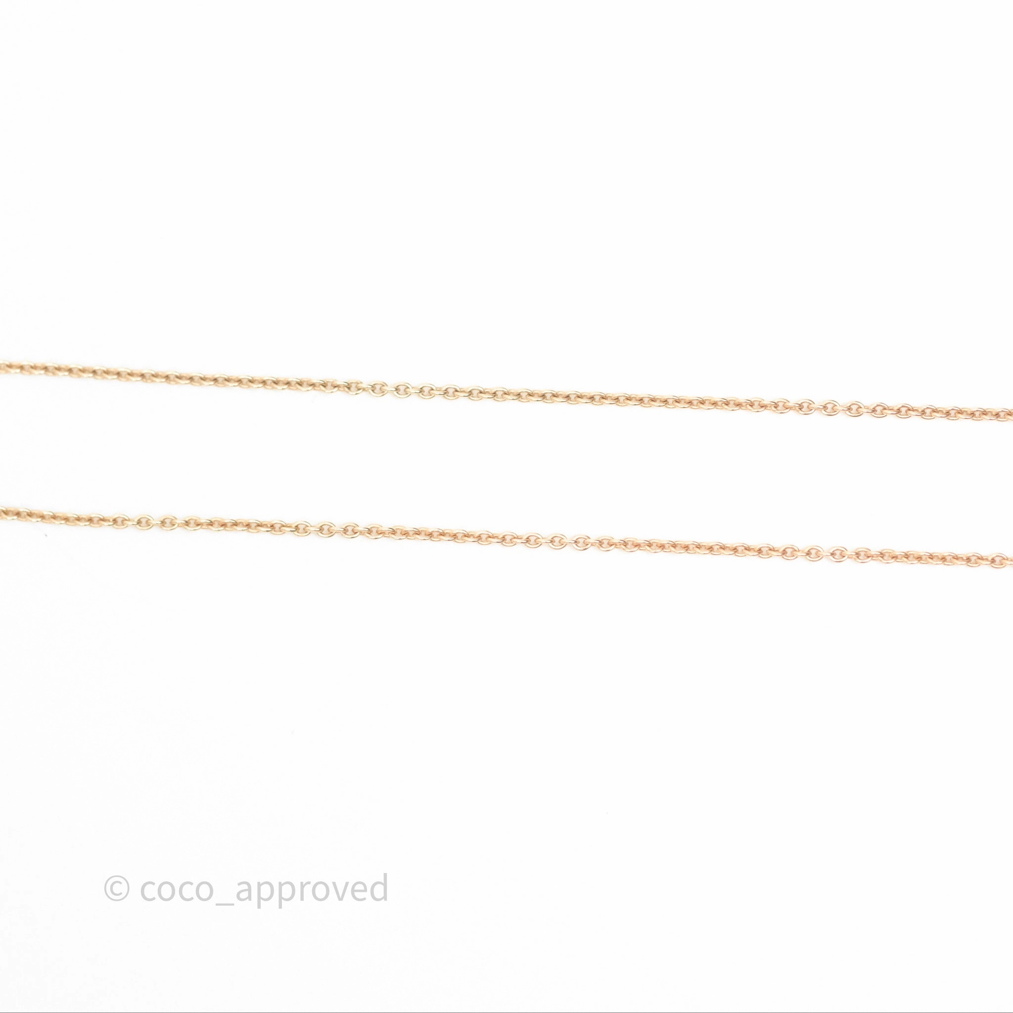 Dior Rose des Vents Necklace Pink Gold Diamond