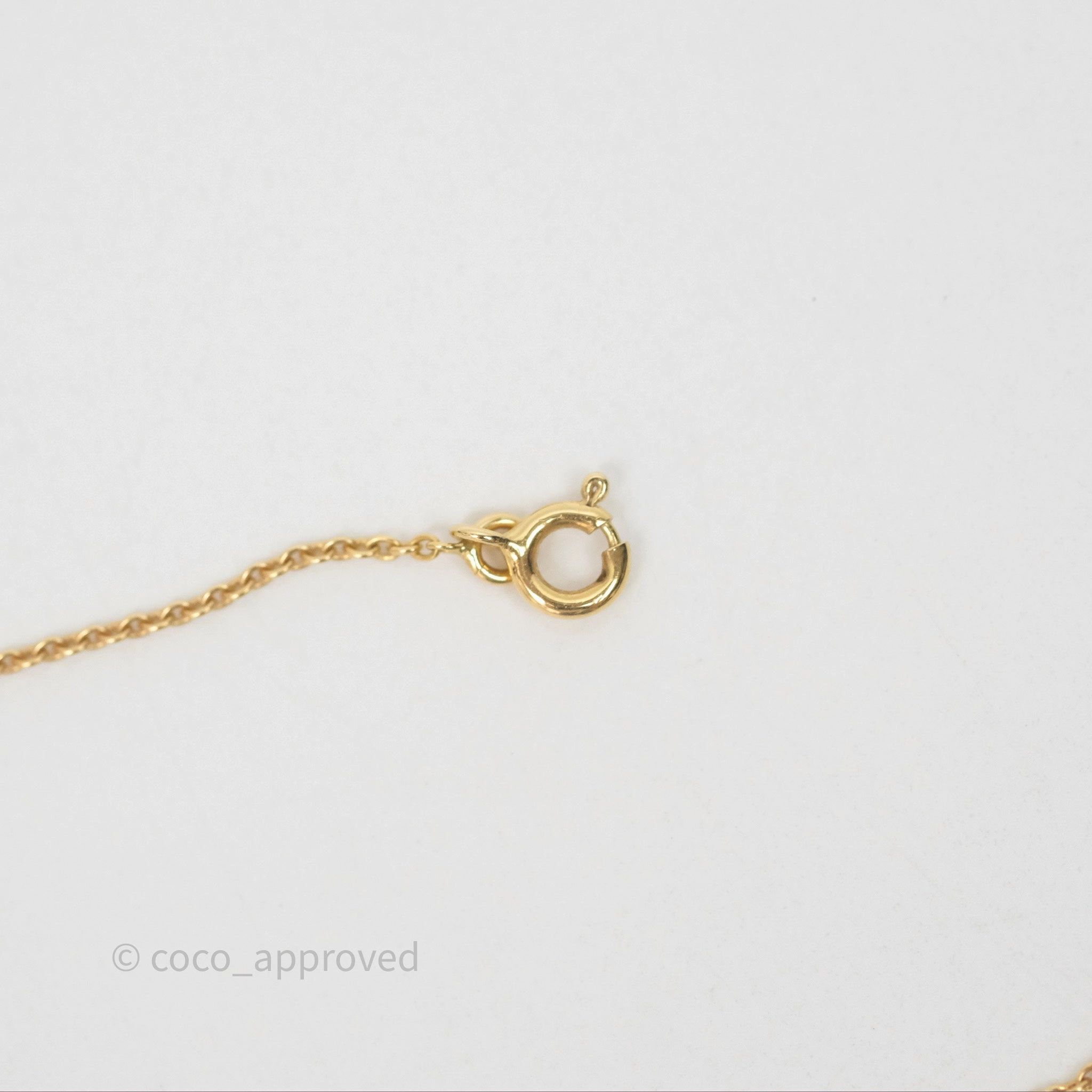 Dior Rose des Vents Necklace Yellow Gold Diamond Mother of Pearl