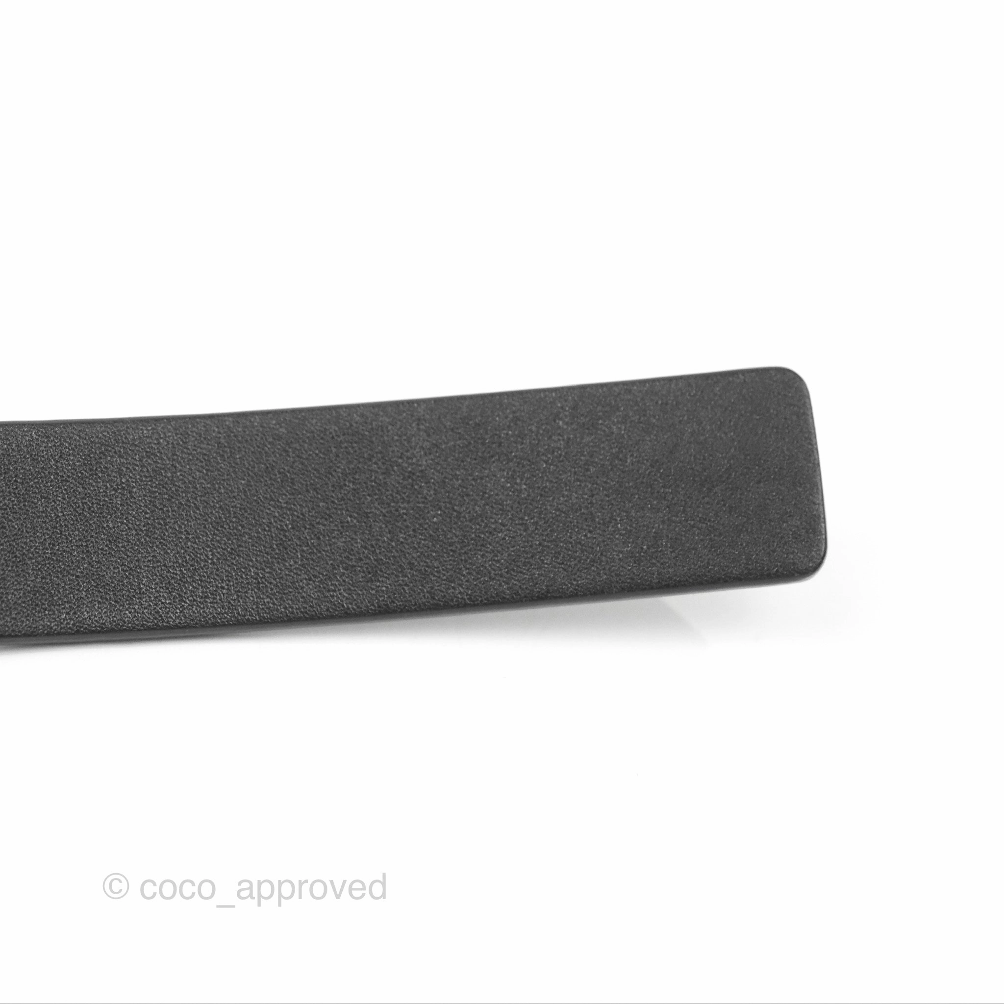 Dior Saddle Belt Black Ultrasmooth Calfskin Antique Gold 20mm