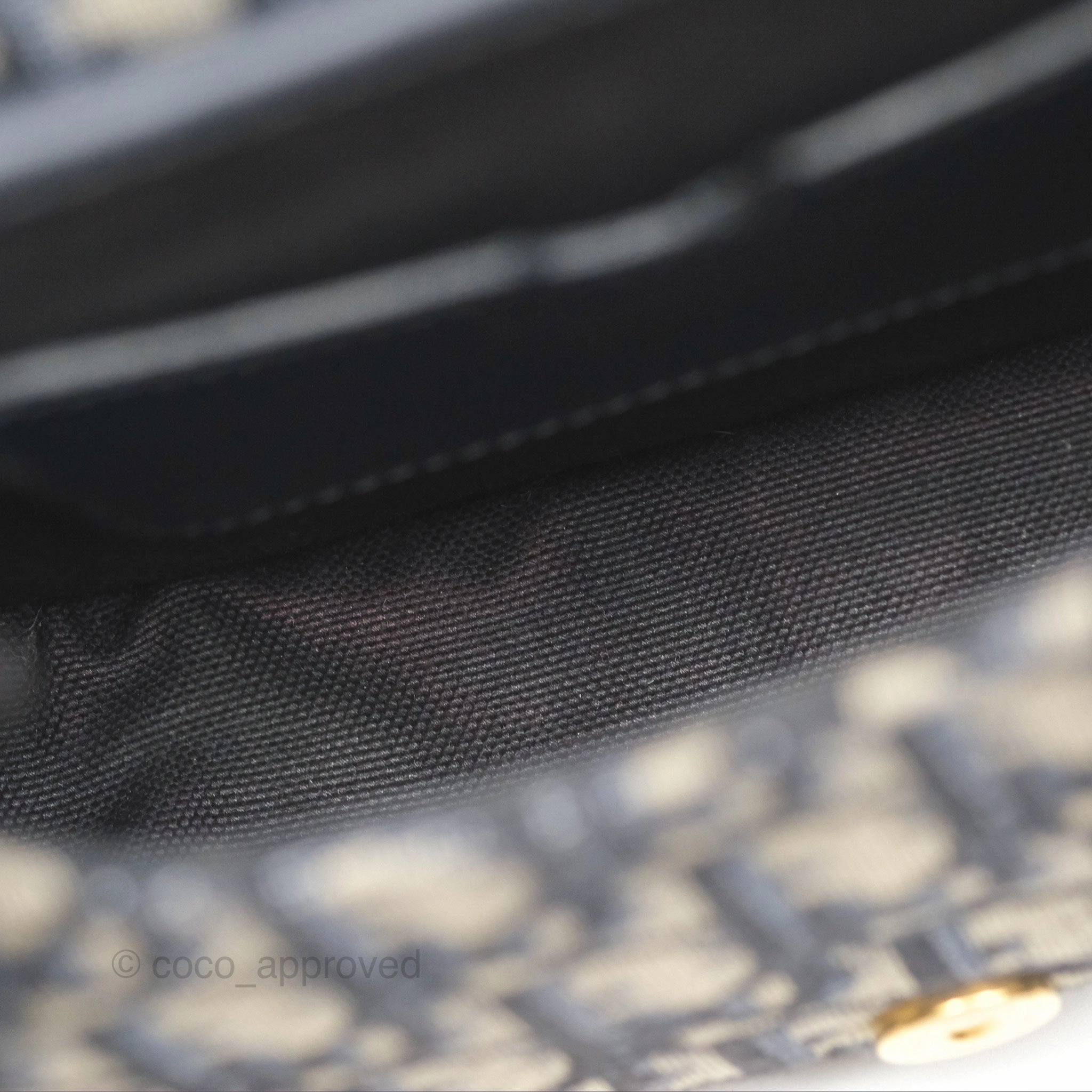 Dior Small Bobby Bag Blue Oblique Jacquard Canvas