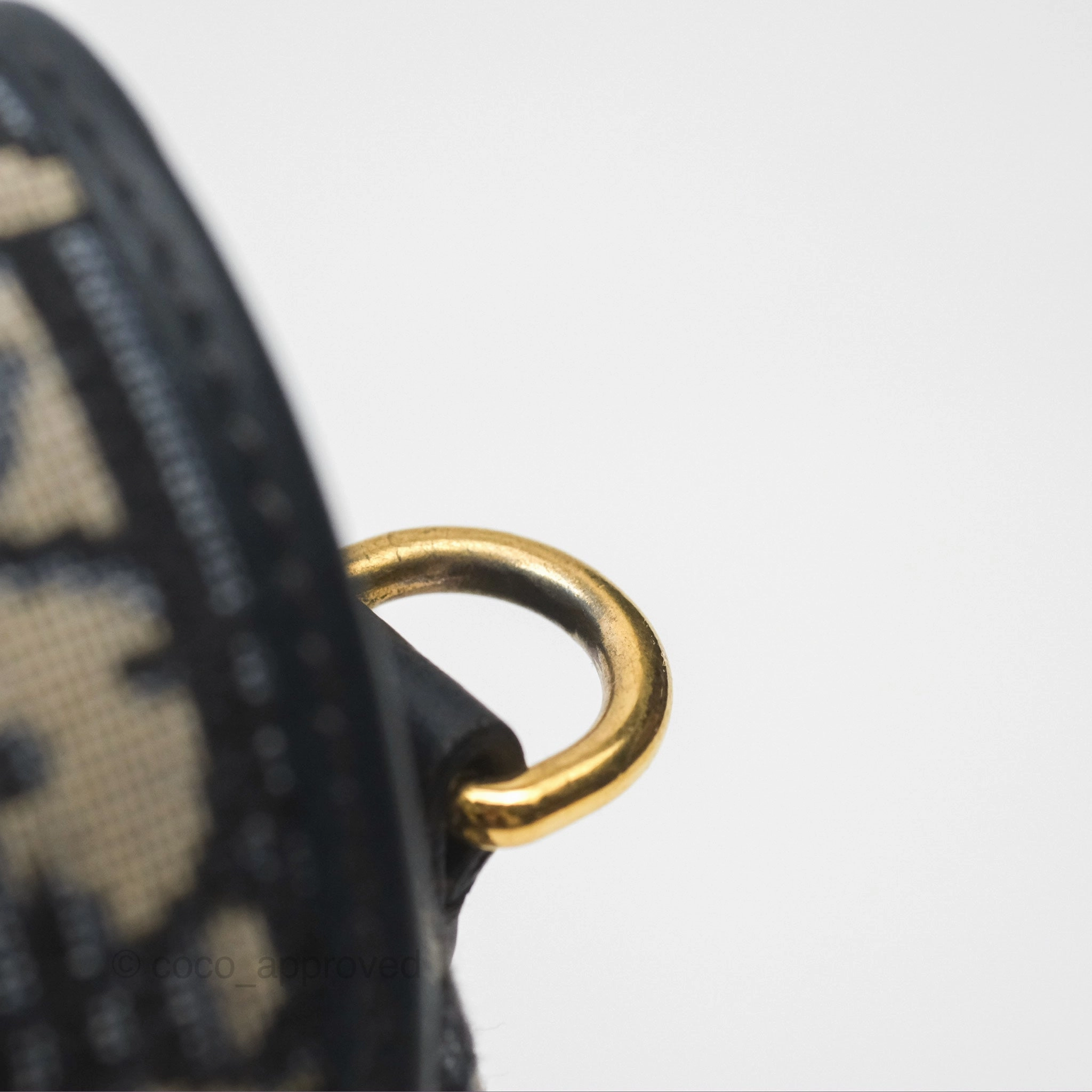 Dior Small Bobby Bag Blue Oblique Jacquard Canvas