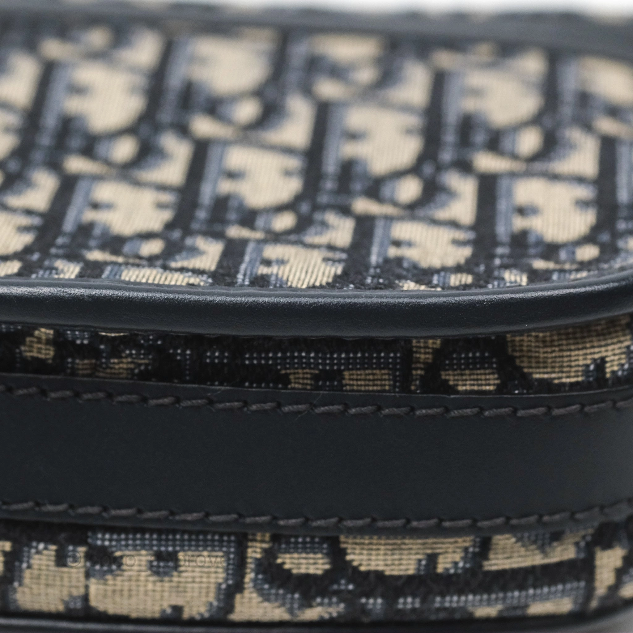 Dior Small Bobby Bag Blue Oblique Jacquard Canvas