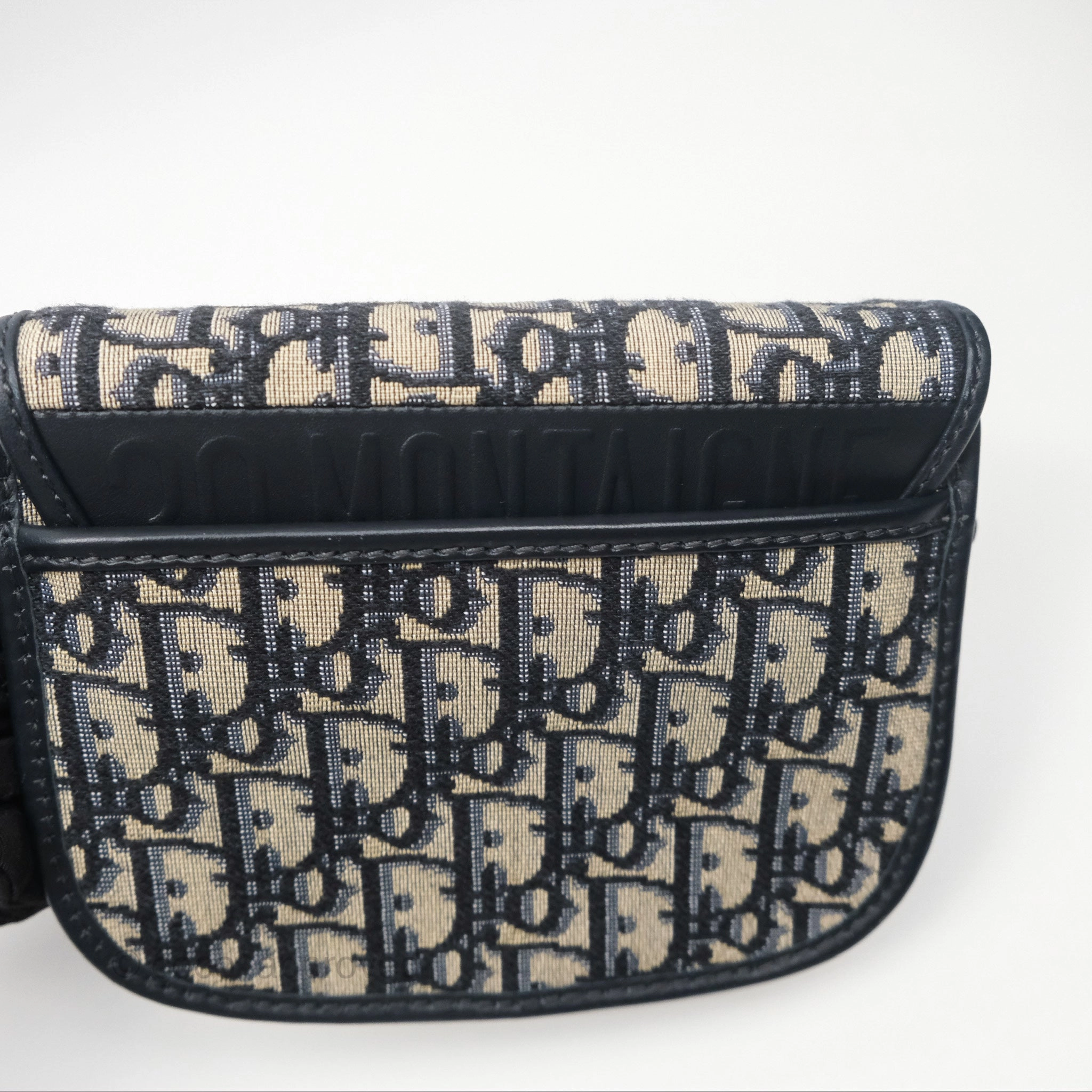Dior Small Bobby Bag Blue Oblique Jacquard Canvas