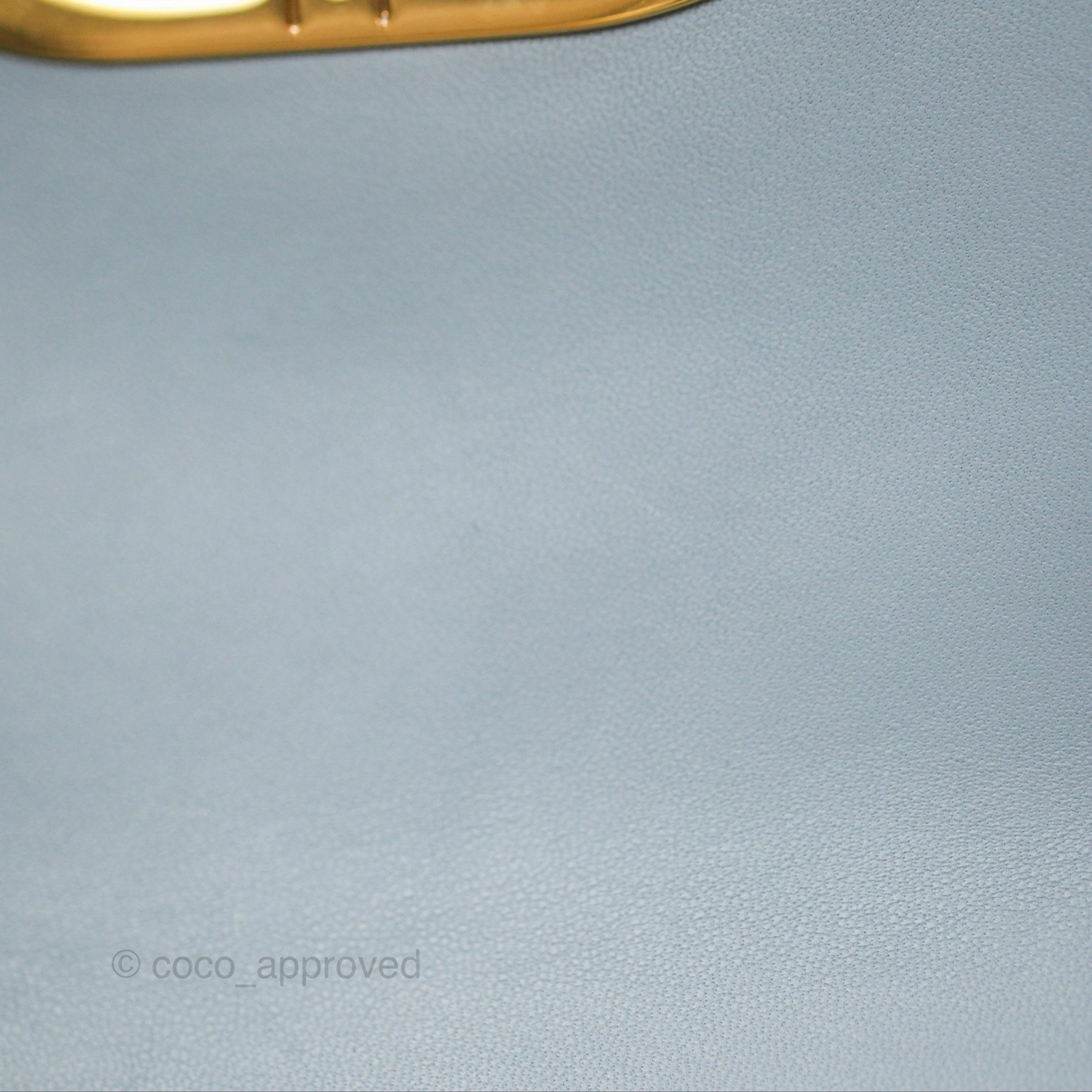 Dior Small Caro Bag Blue Supple Cannage Calfskin