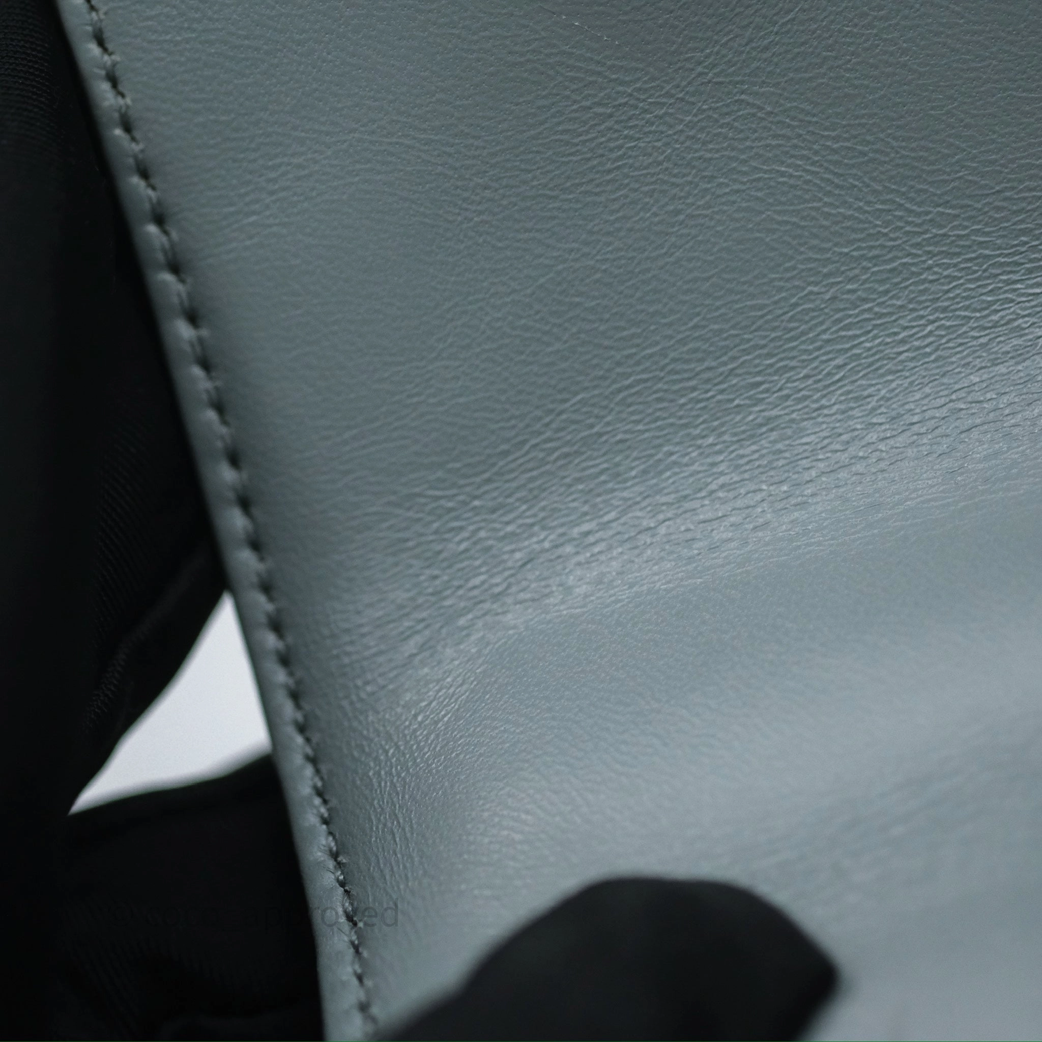 Dior Small Caro Bag Grey Supple Cannage Calfskin