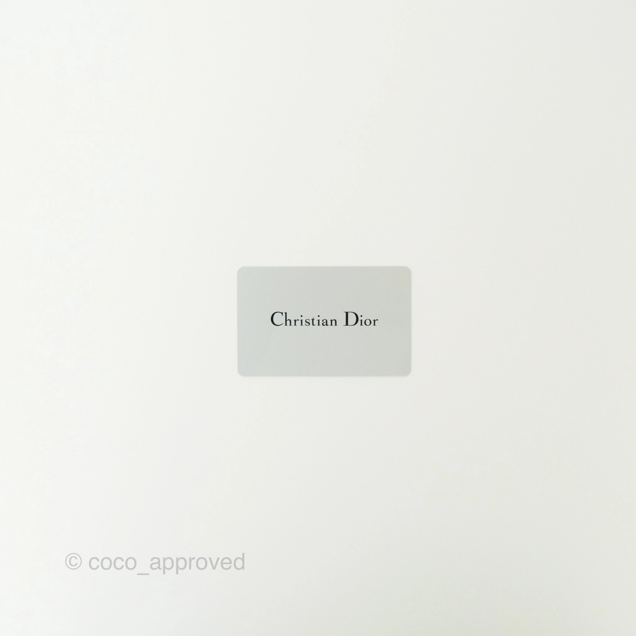 Dior Small Caro Bag Grey Supple Cannage Calfskin