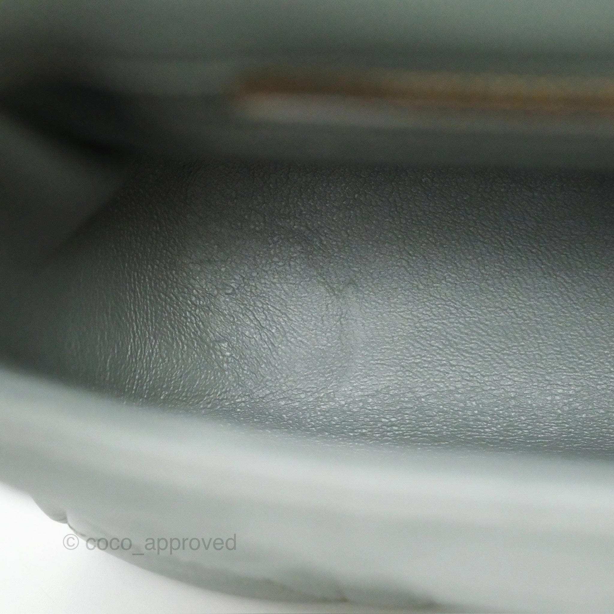 Dior Small Caro Bag Grey Supple Cannage Calfskin