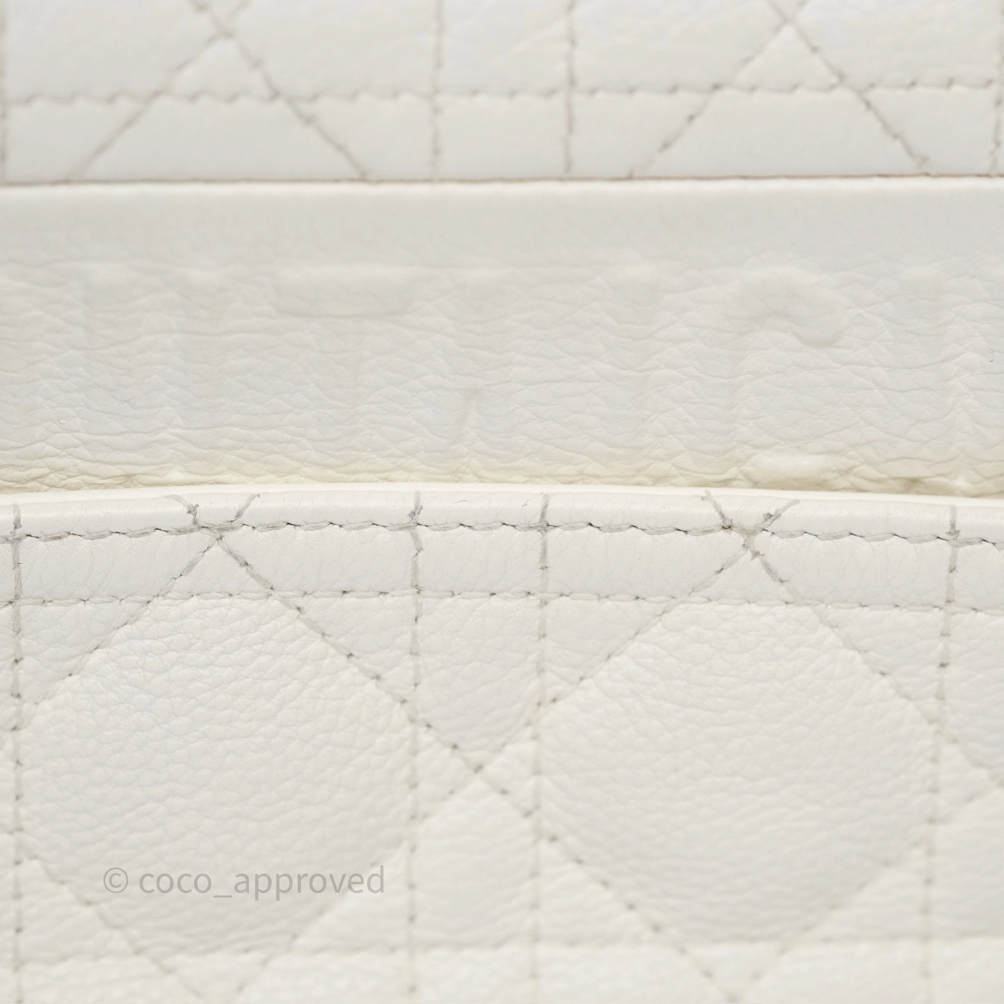 Dior Small Caro Bag Latte Supple Cannage Calfskin