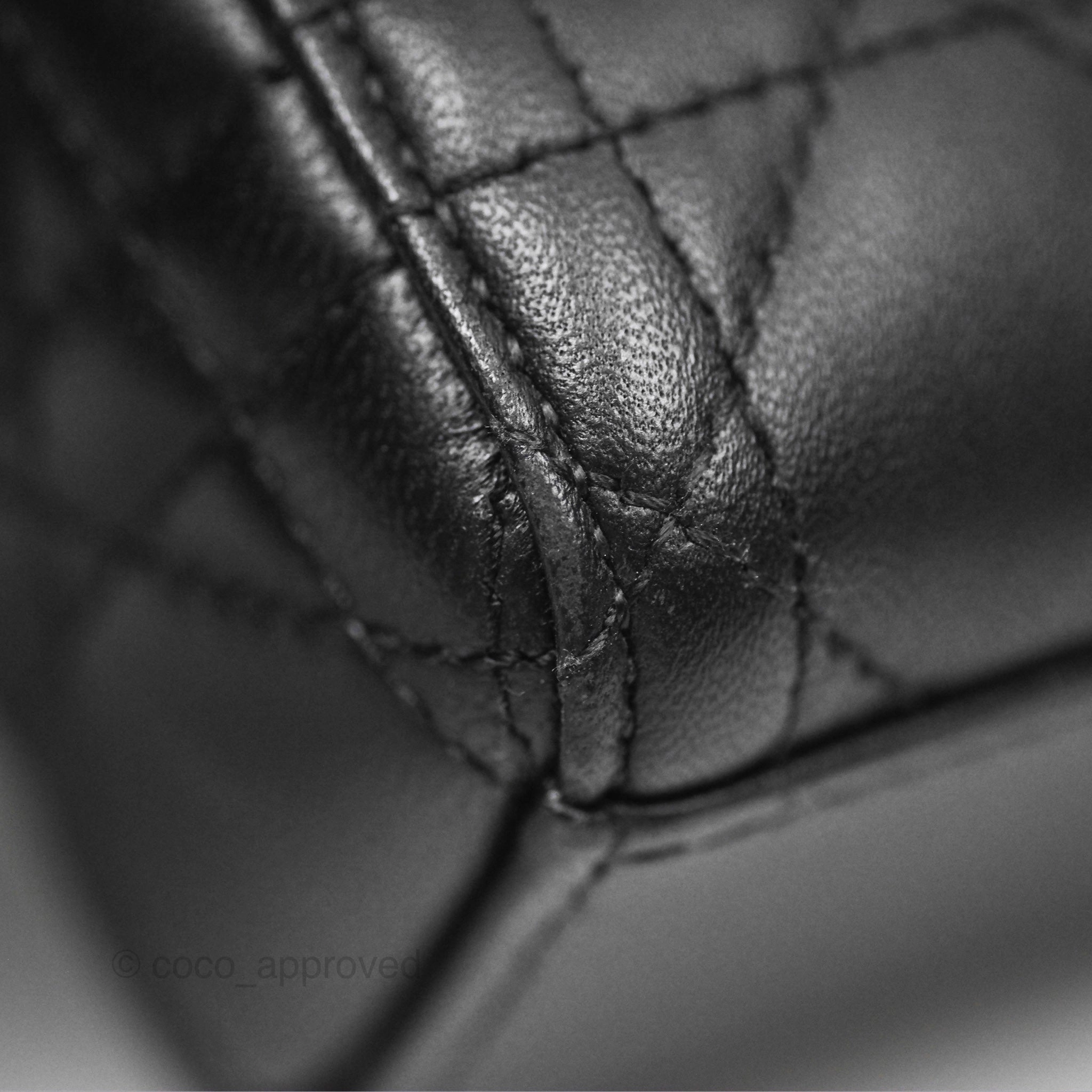 Dior Small Lady D-Joy Bag Black Lambskin Cannage Gold Hardware