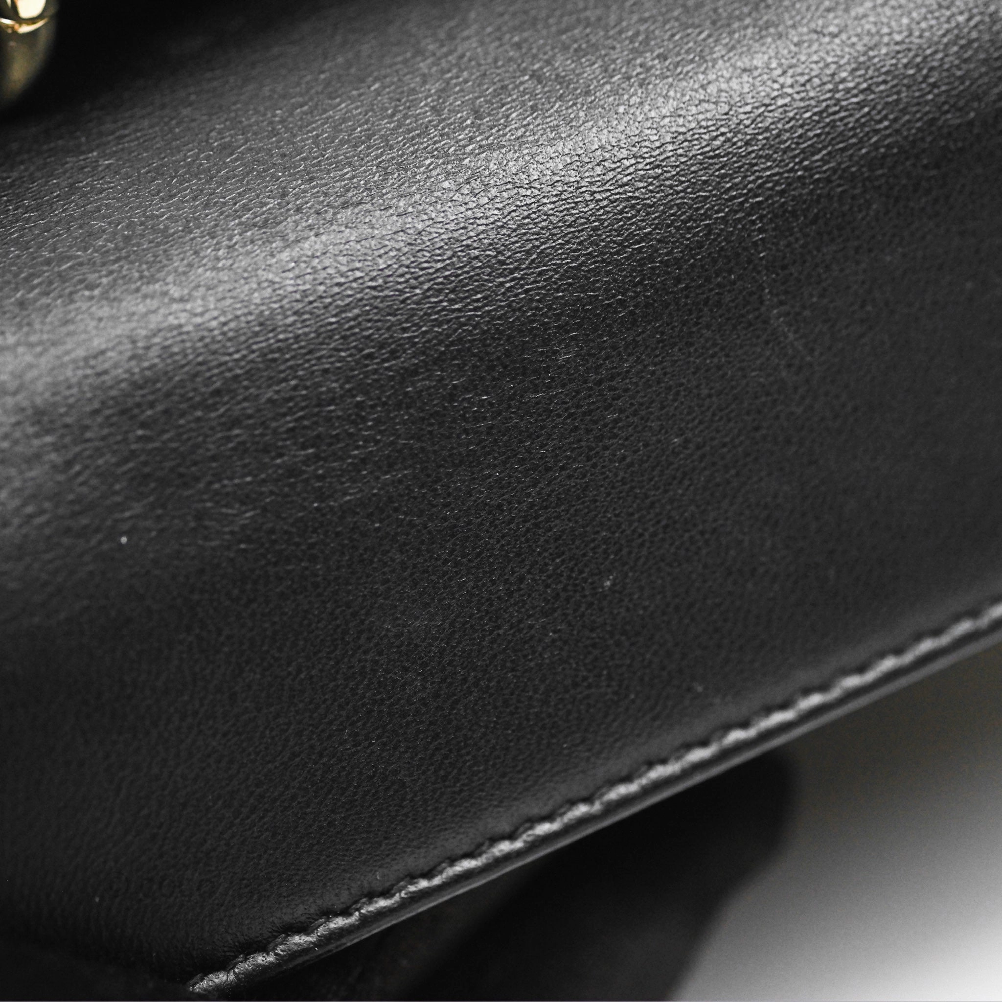 Dior Small Lady D-Joy Bag Black Lambskin Cannage Gold Hardware
