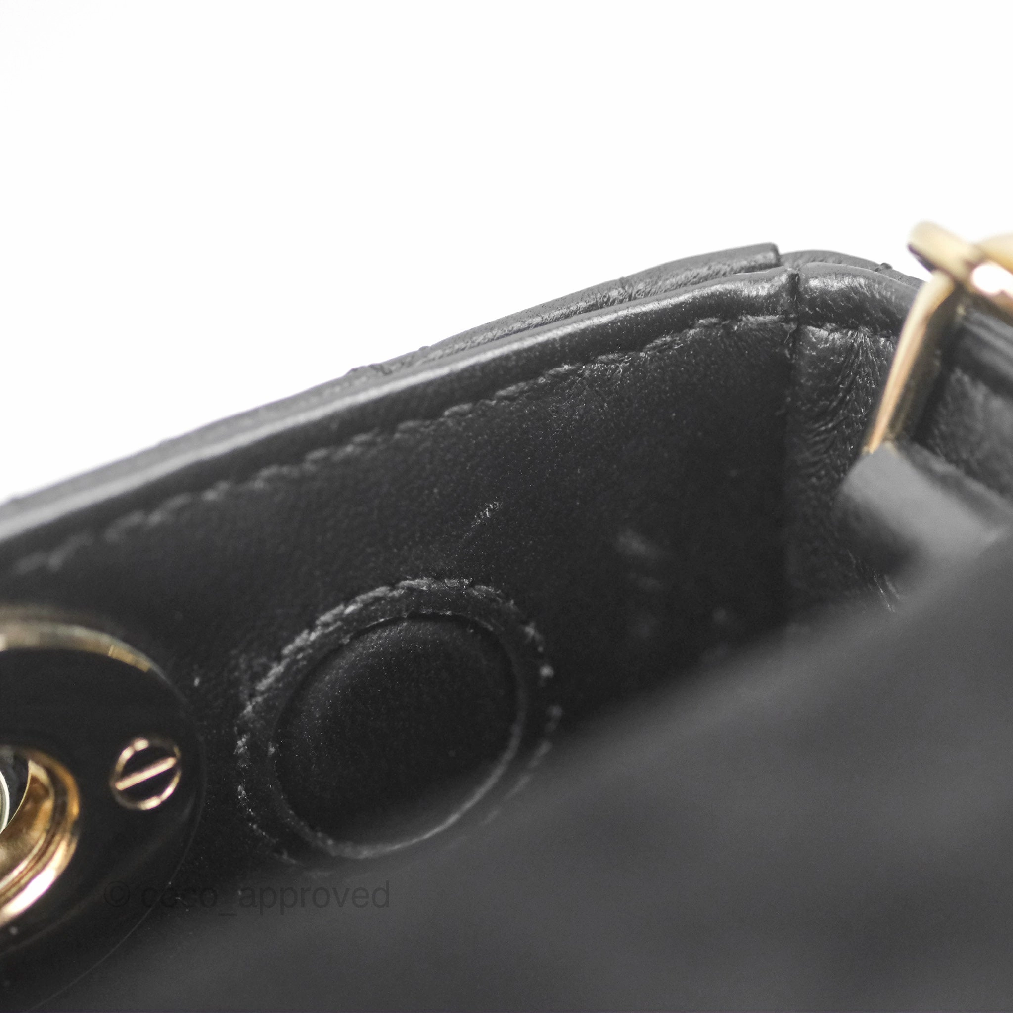 Dior Small Lady D-Joy Bag Black Lambskin Cannage Gold Hardware