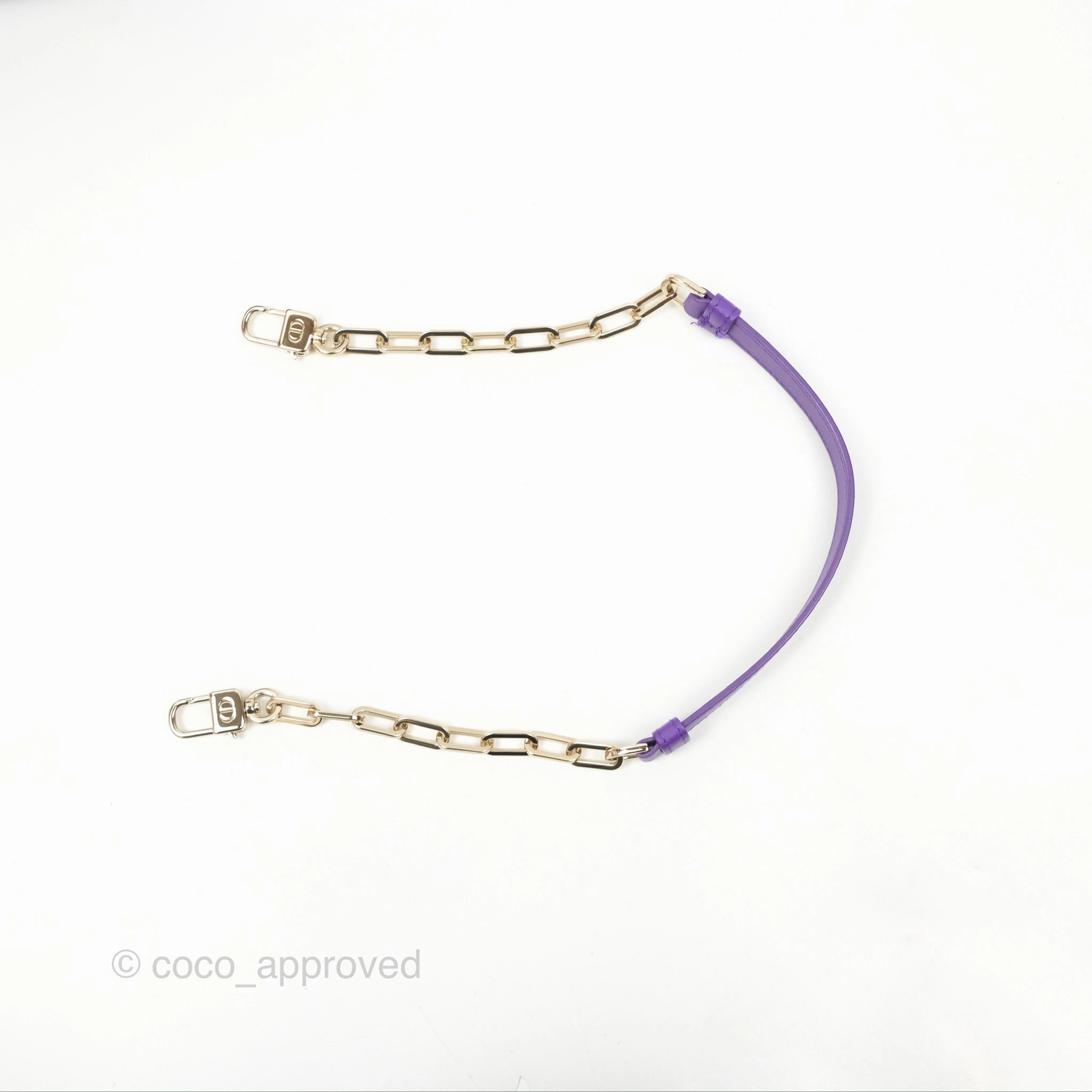 Dior Small Lady D-Joy Bag Purple Lambskin Cannage Gold Hardware