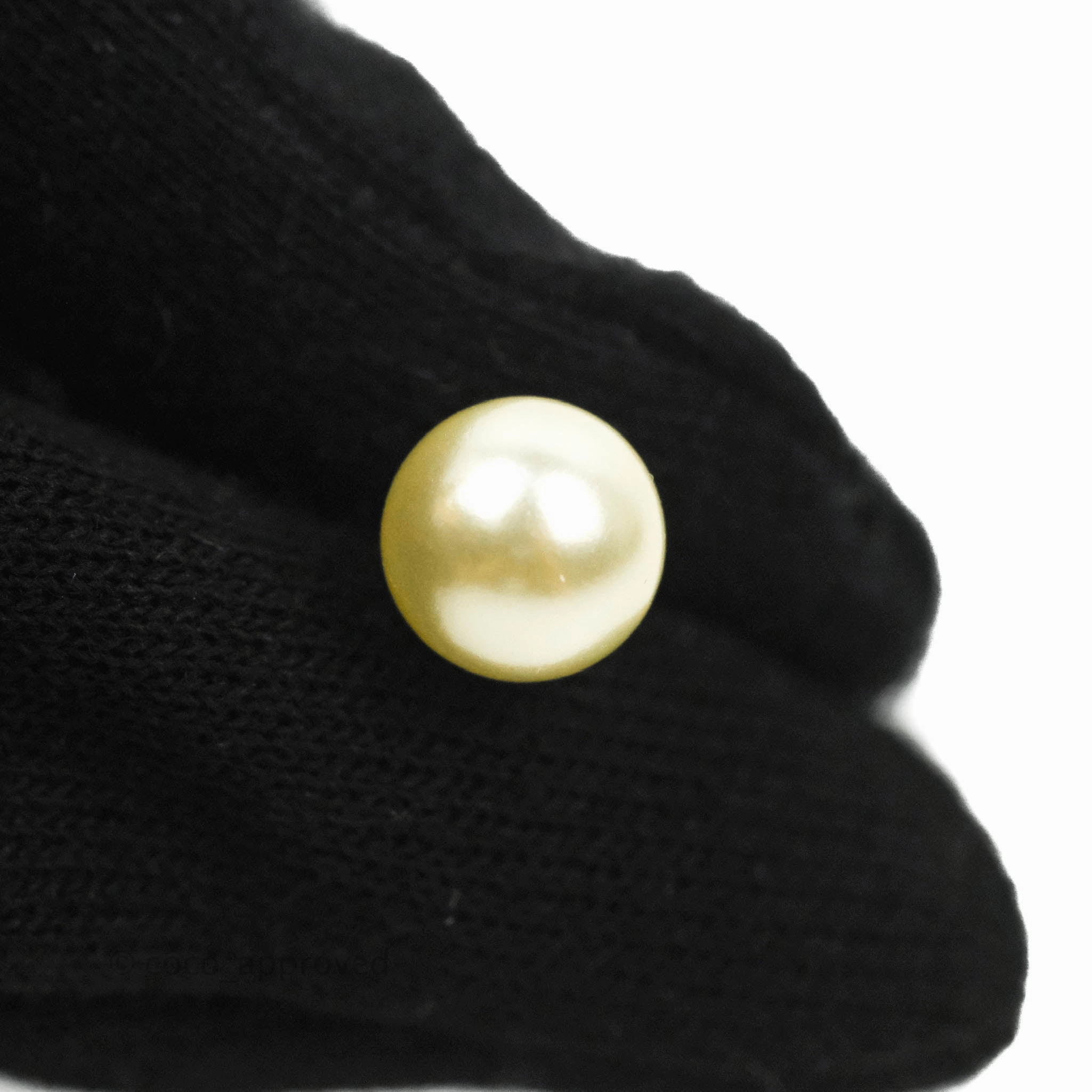 Dior Tribales Pearl Crystal D.I.O.R. Earrings Gold Tone