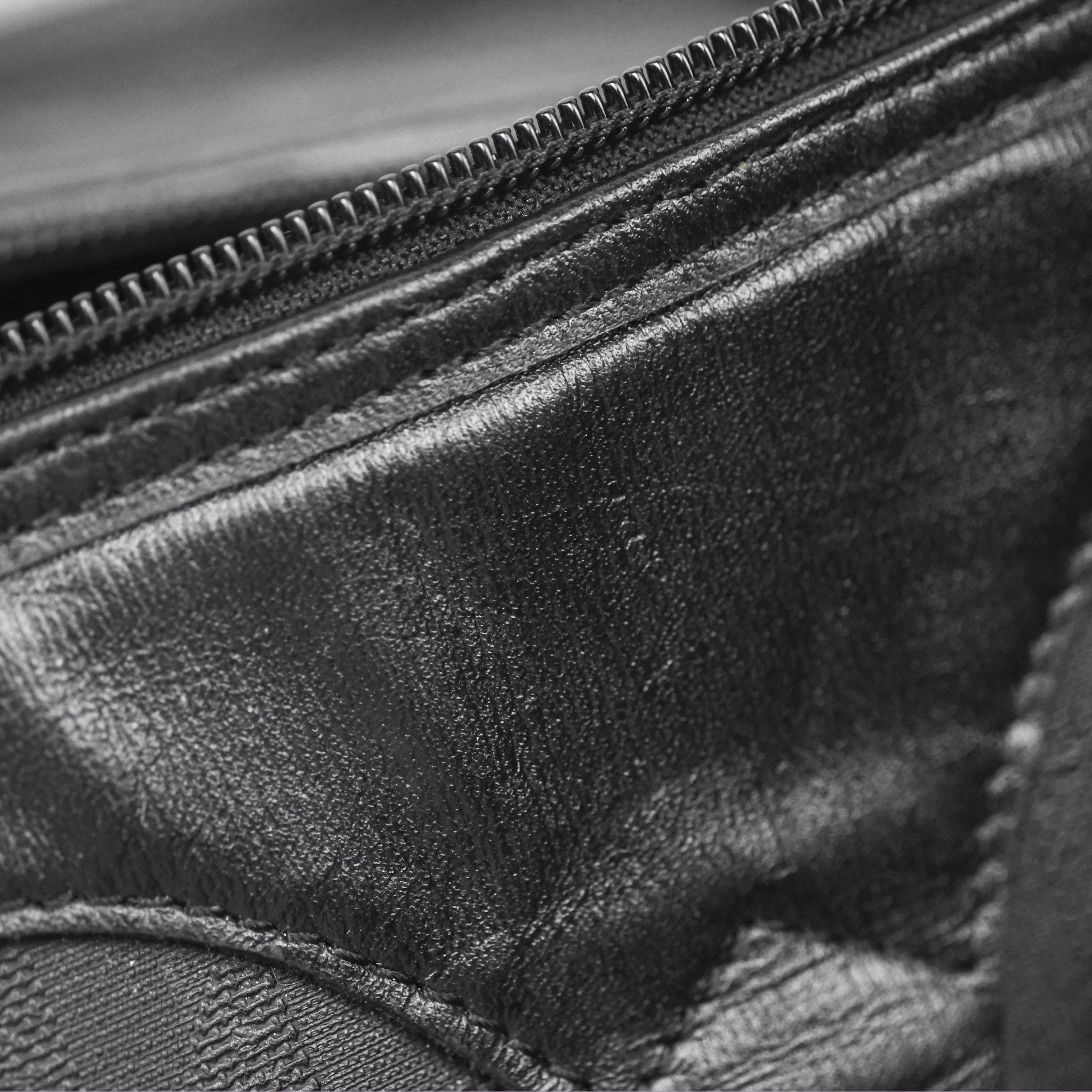 Dior Vintage Trotter Boston Duffle Bag Oblique Black