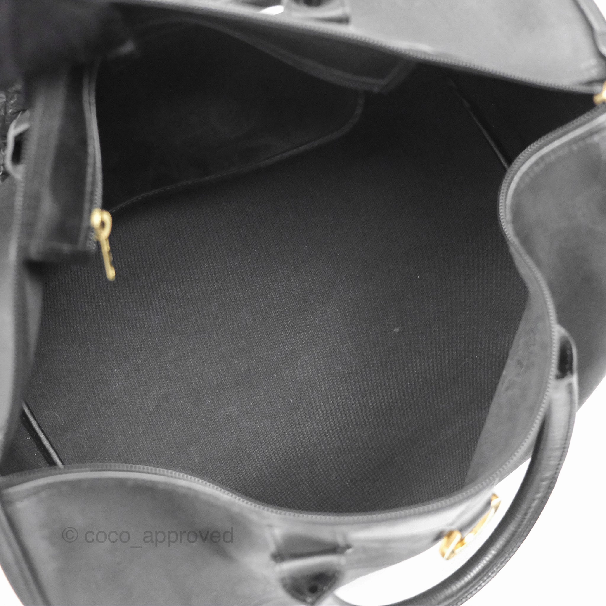 Dior Vintage Trotter Boston Duffle Bag Oblique Black