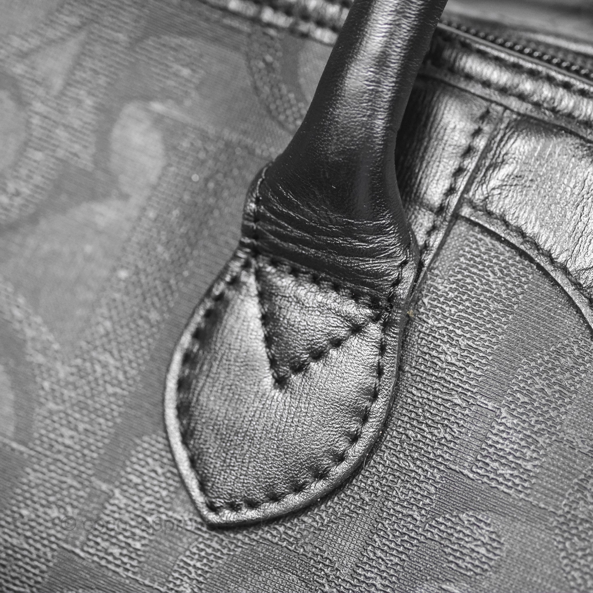 Dior Vintage Trotter Boston Duffle Bag Oblique Black