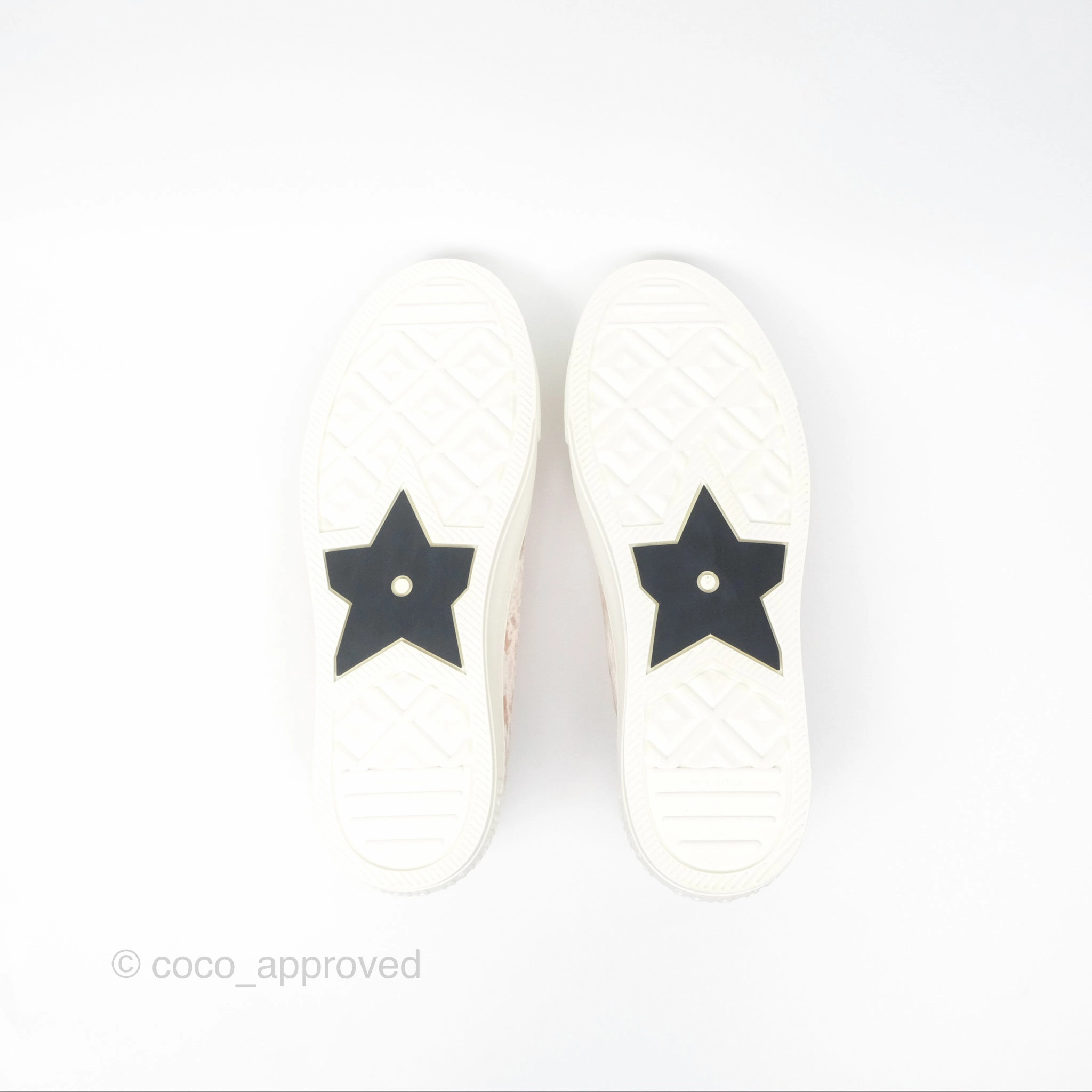 Dior Walk'N'Dior Low Top Sneakers Nude Size 38