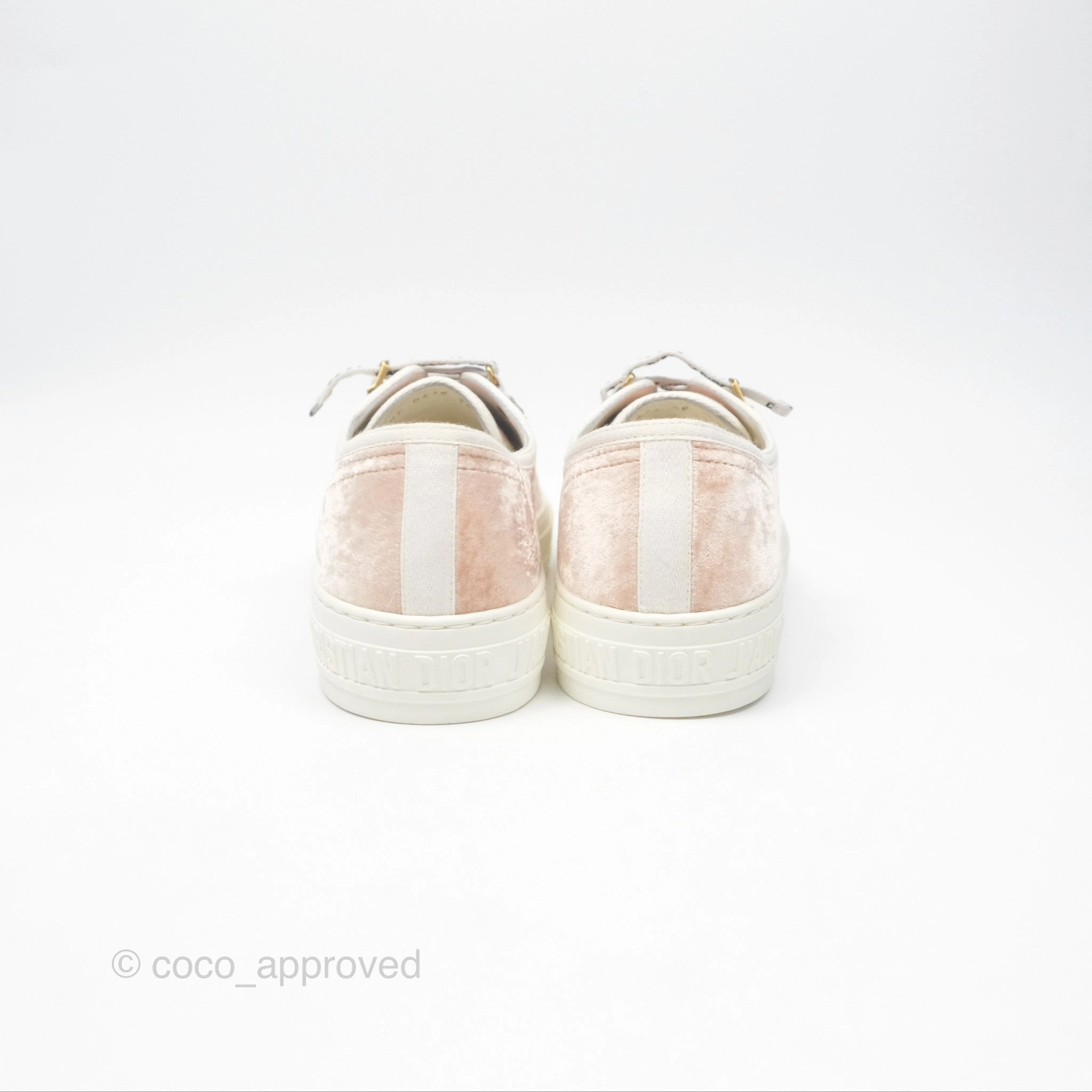 Dior Walk'N'Dior Low Top Sneakers Nude Size 38