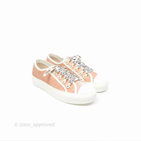 Dior Walk'N'Dior Low Top Sneakers Nude Size 38