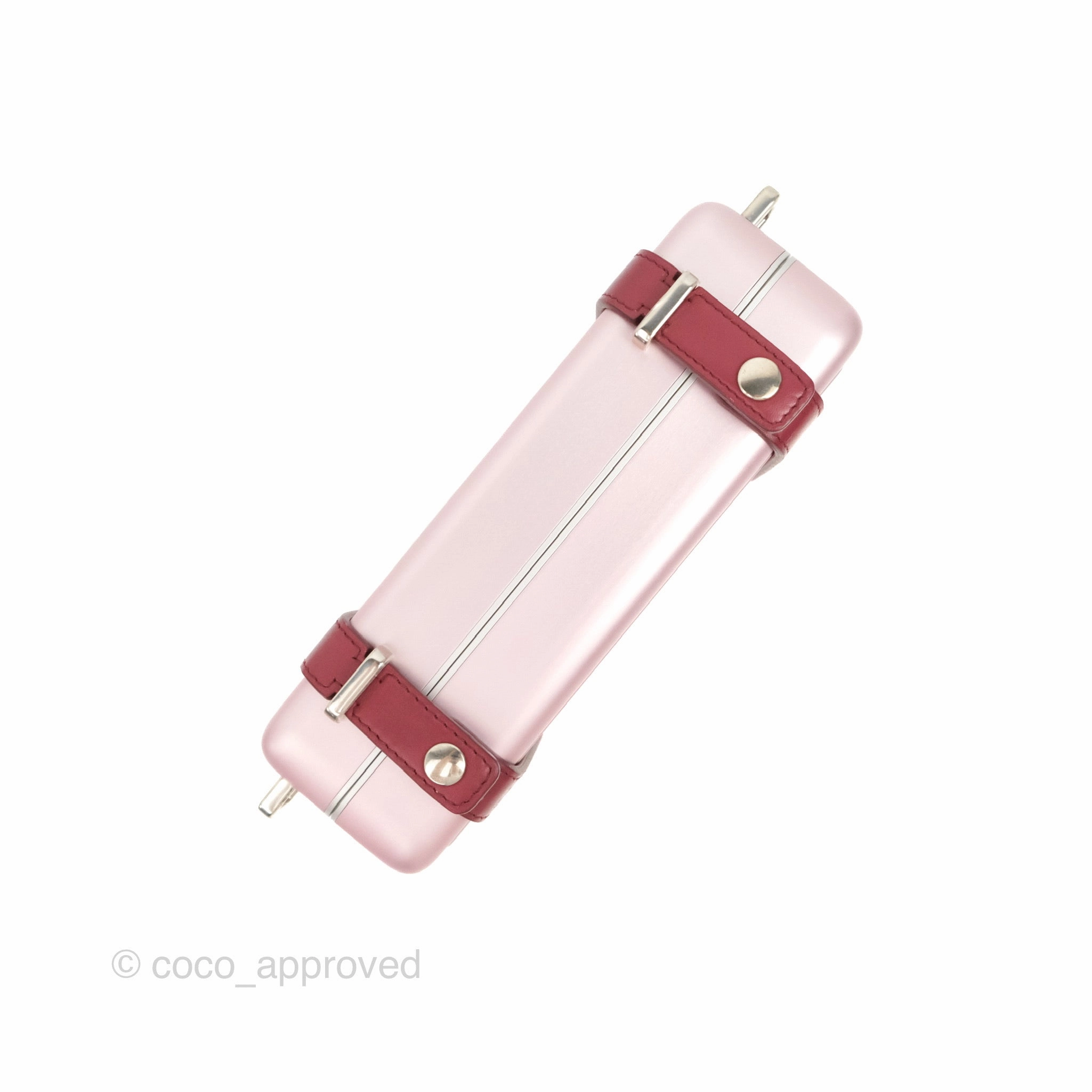 Dior x Rimowa Aluminum Personal Clutch Rose