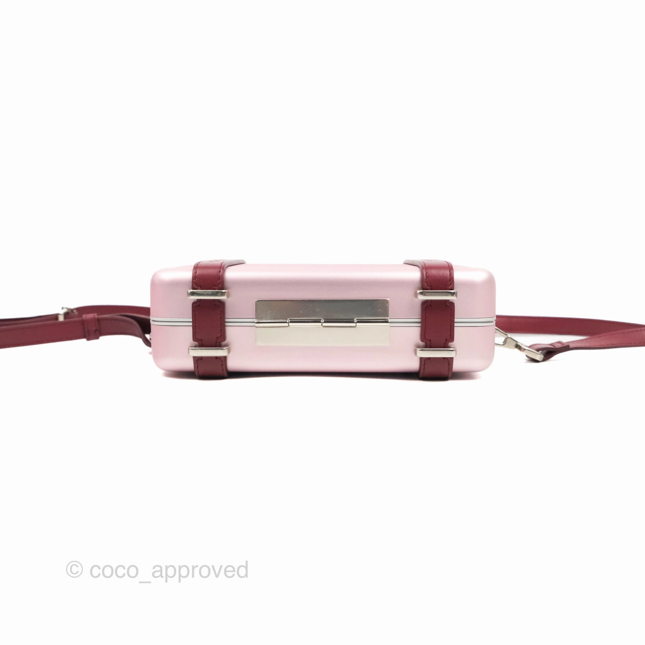 Dior x Rimowa Aluminum Personal Clutch Rose