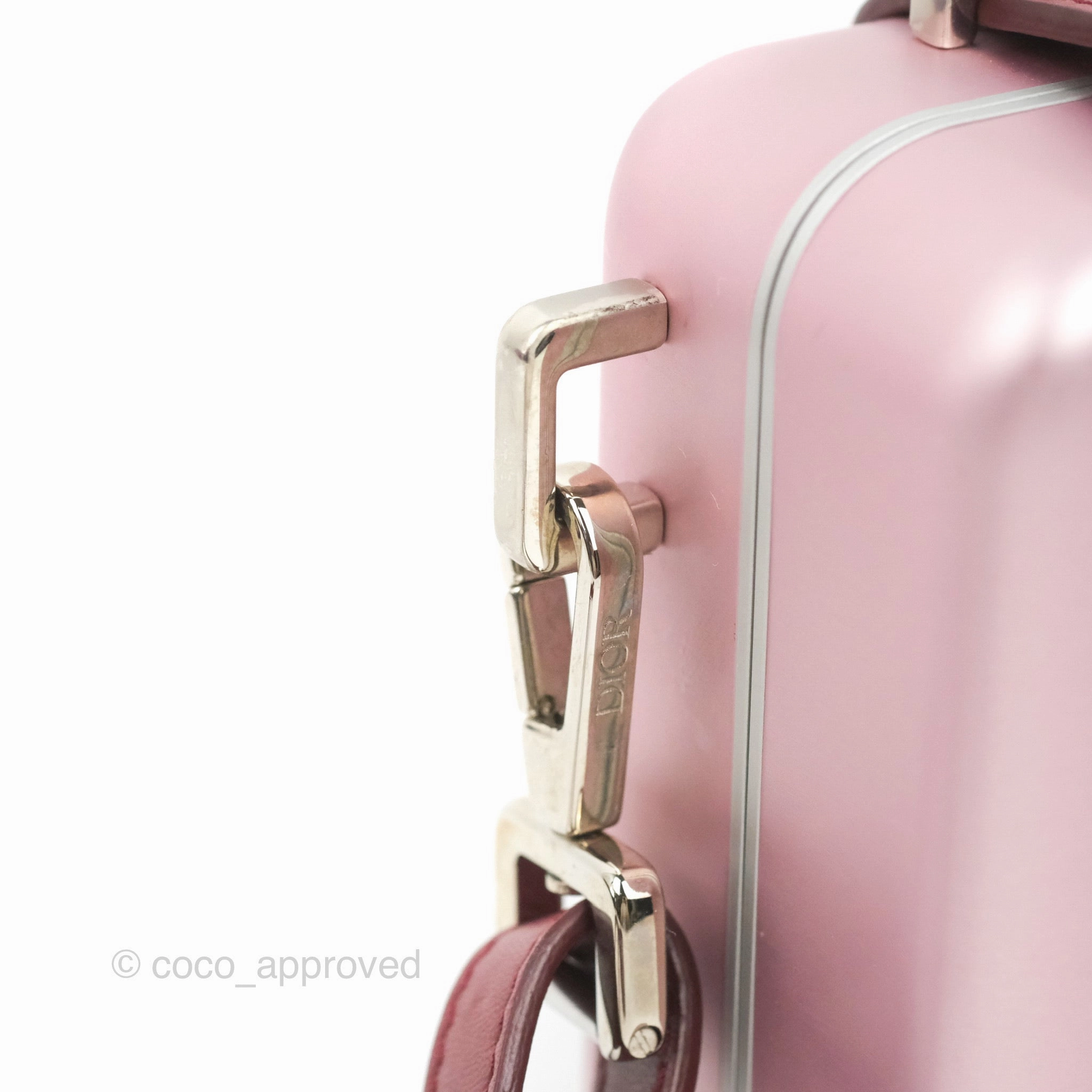 Dior x Rimowa Aluminum Personal Clutch Rose