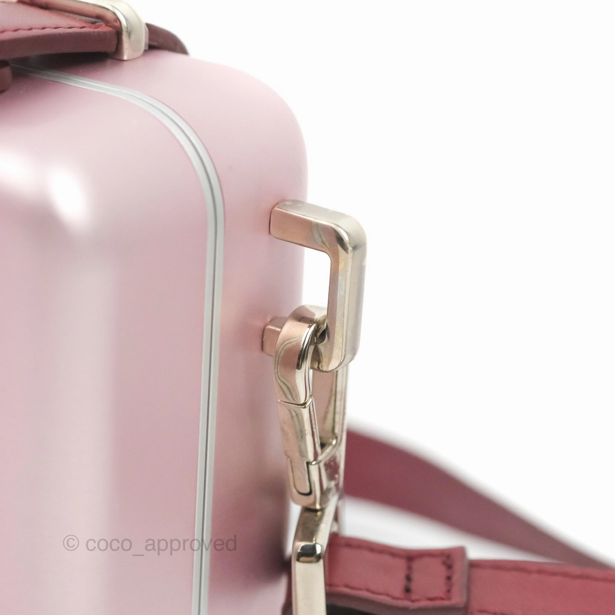 Dior x Rimowa Aluminum Personal Clutch Rose
