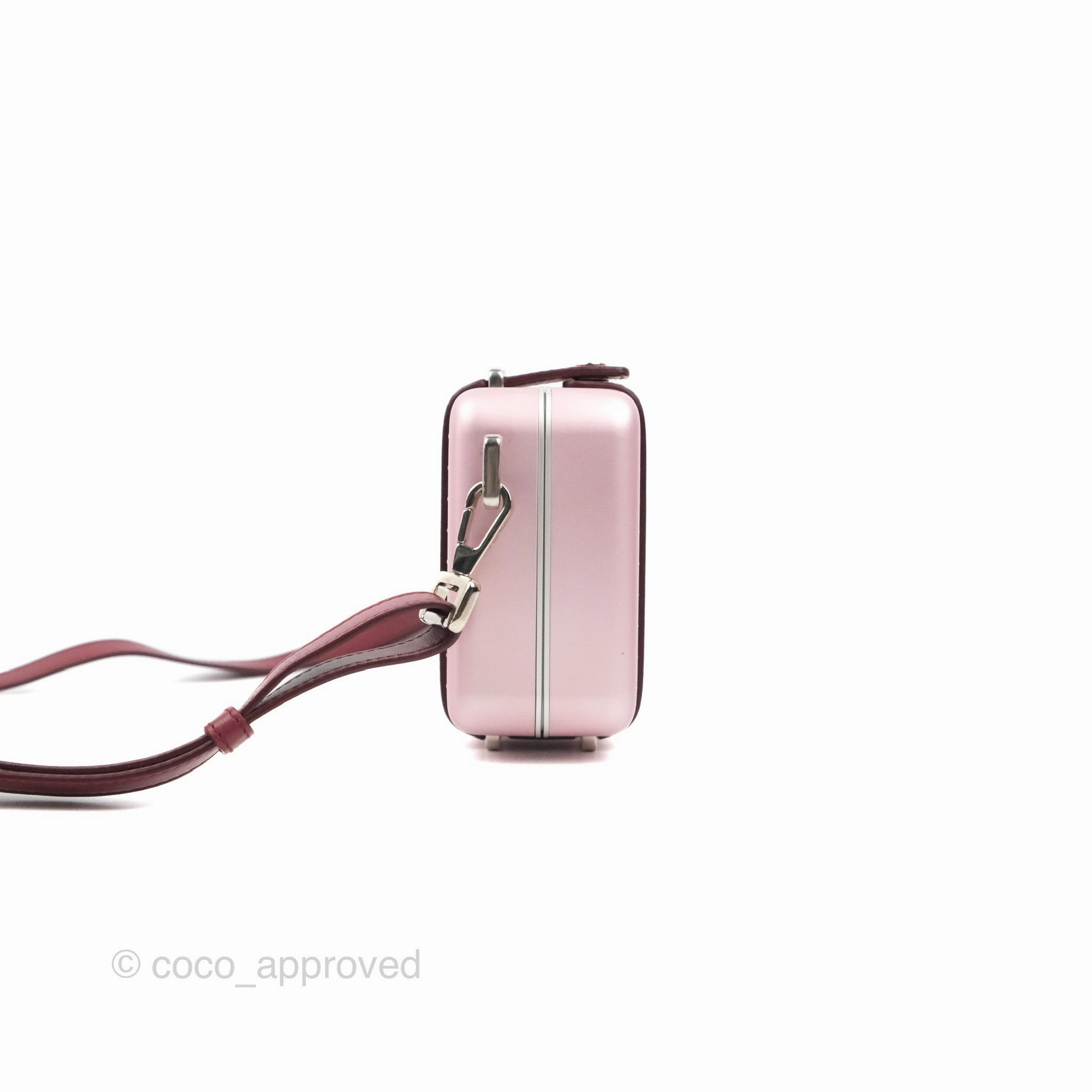 Dior x Rimowa Aluminum Personal Clutch Rose