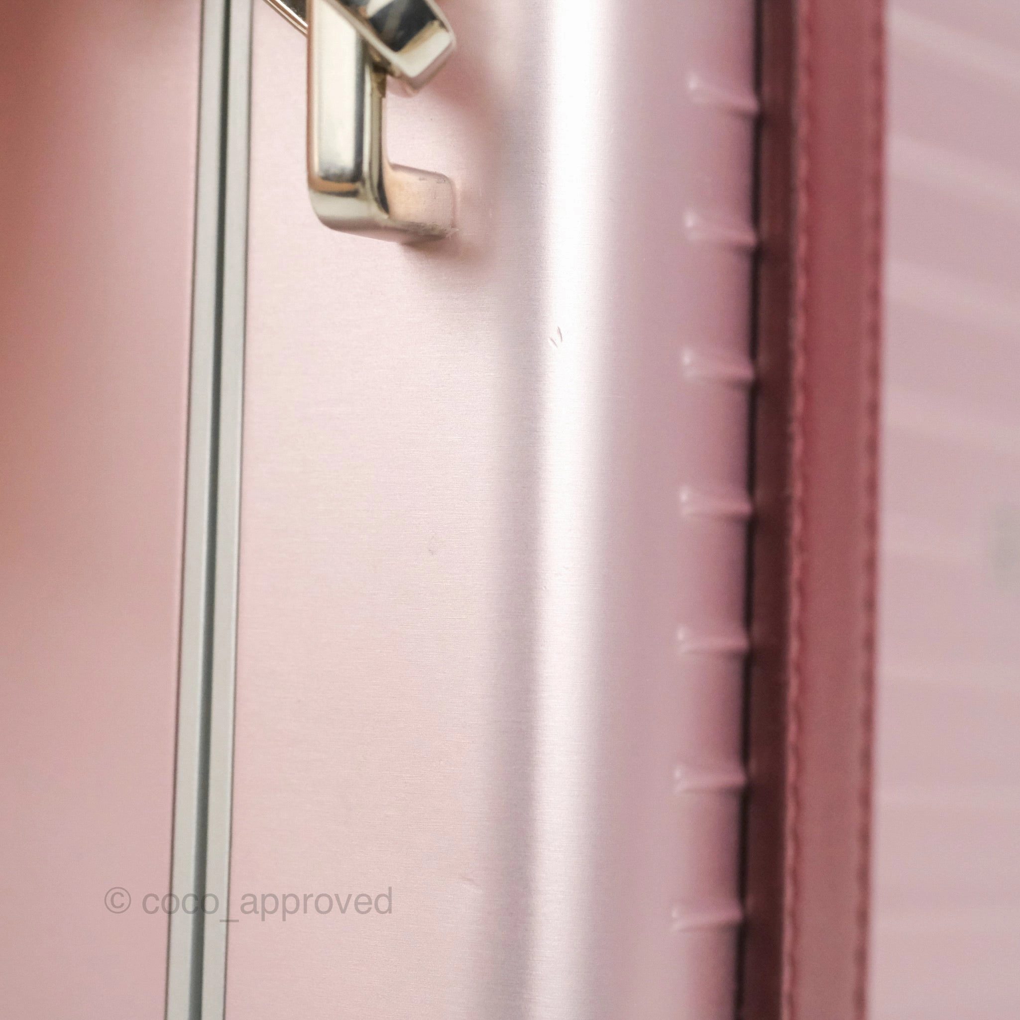 Dior x Rimowa Aluminum Personal Clutch Rose