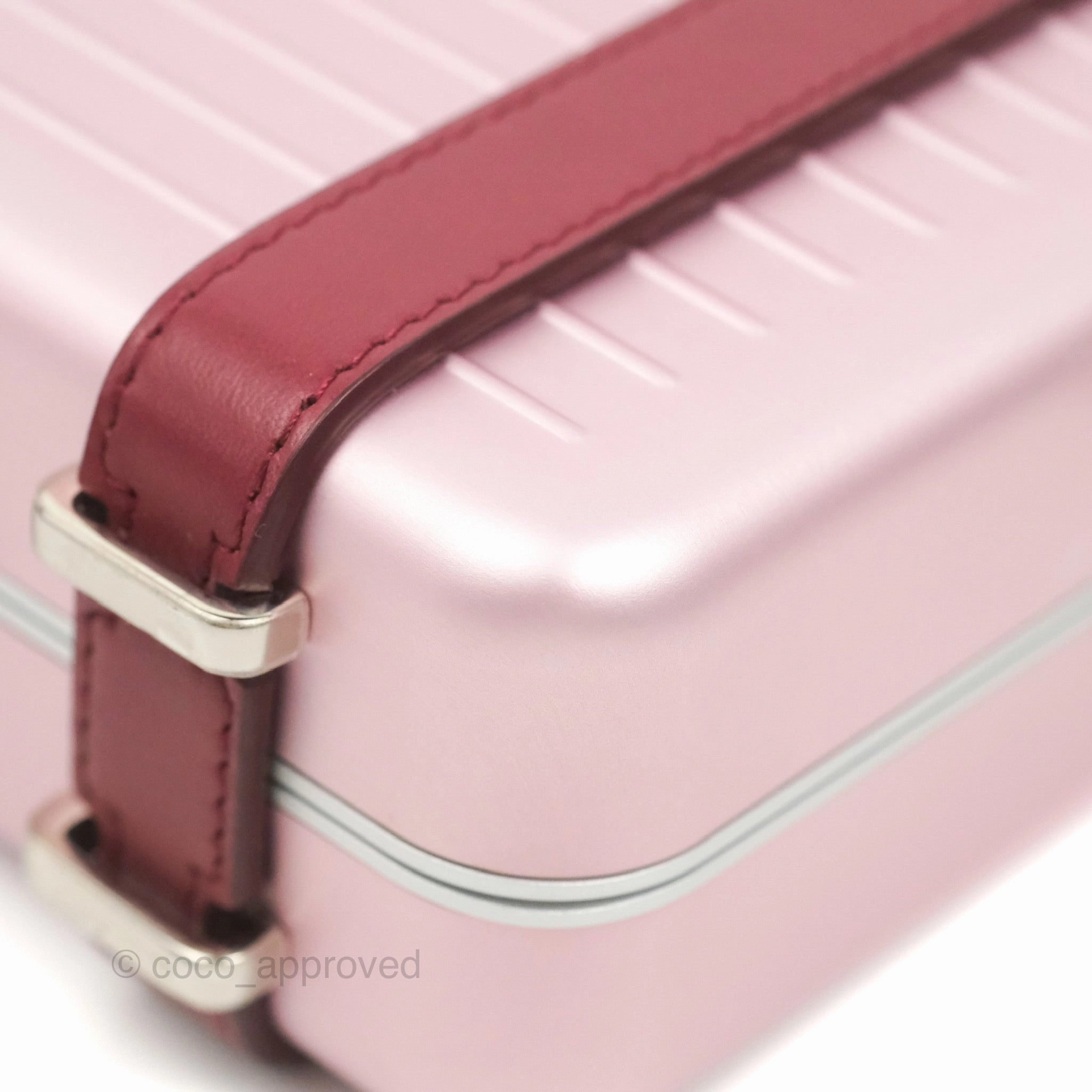 Dior x Rimowa Aluminum Personal Clutch Rose