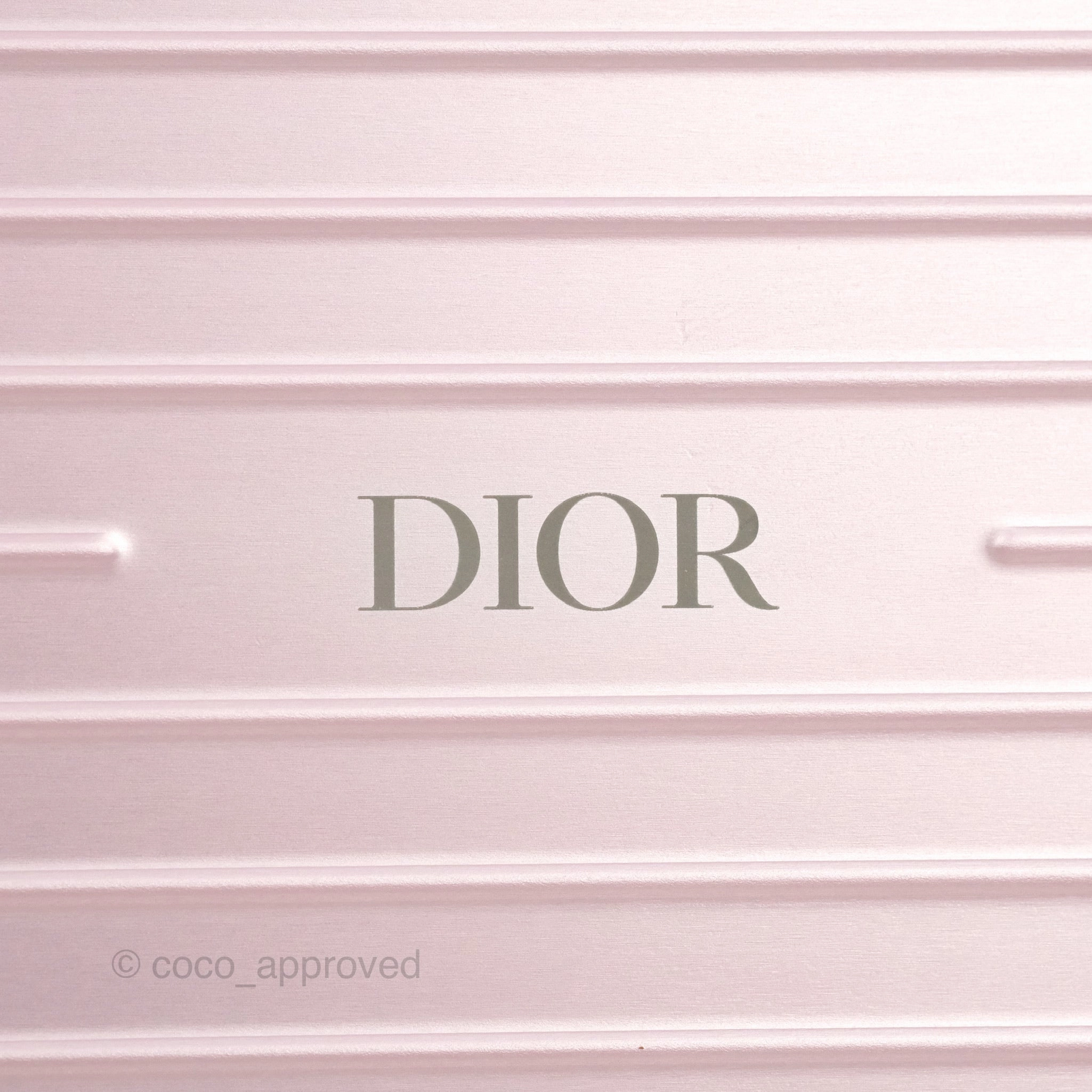 Dior x Rimowa Aluminum Personal Clutch Rose