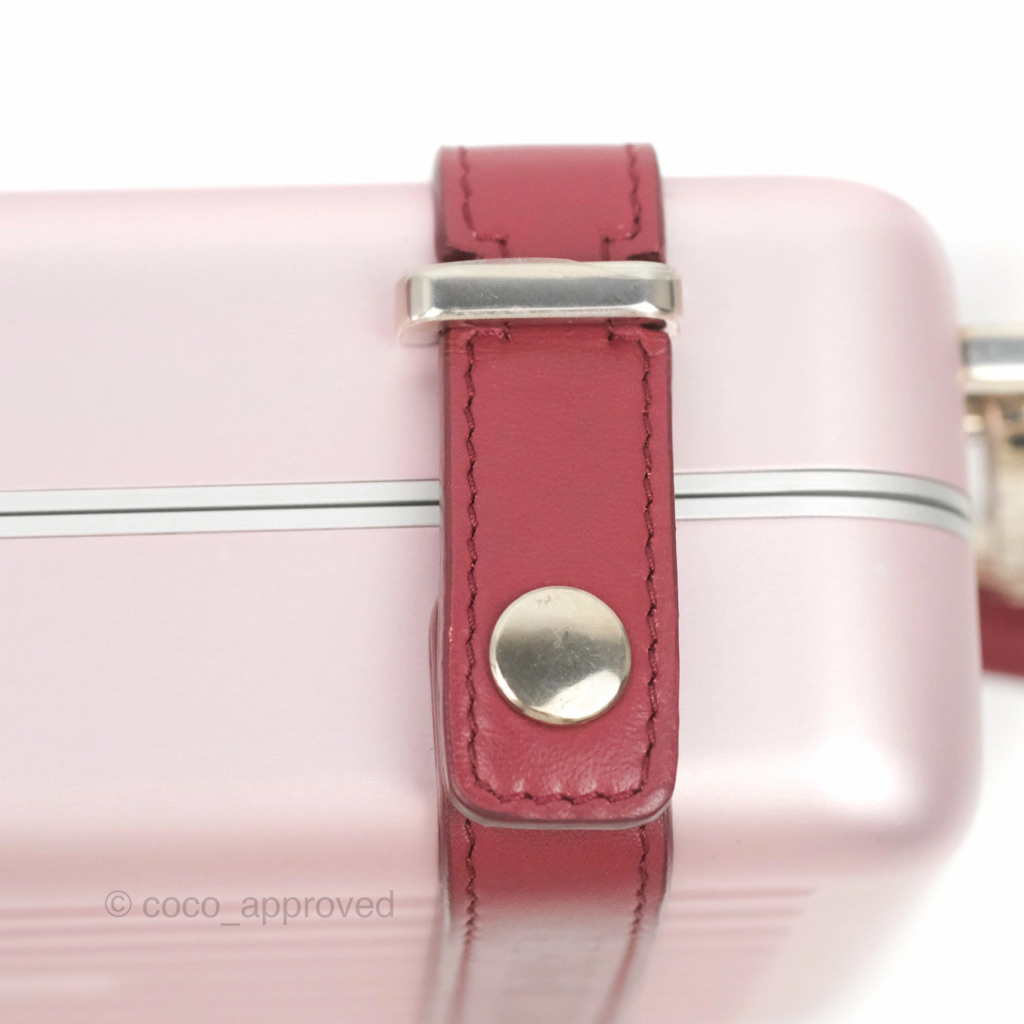 Dior x Rimowa Aluminum Personal Clutch Rose