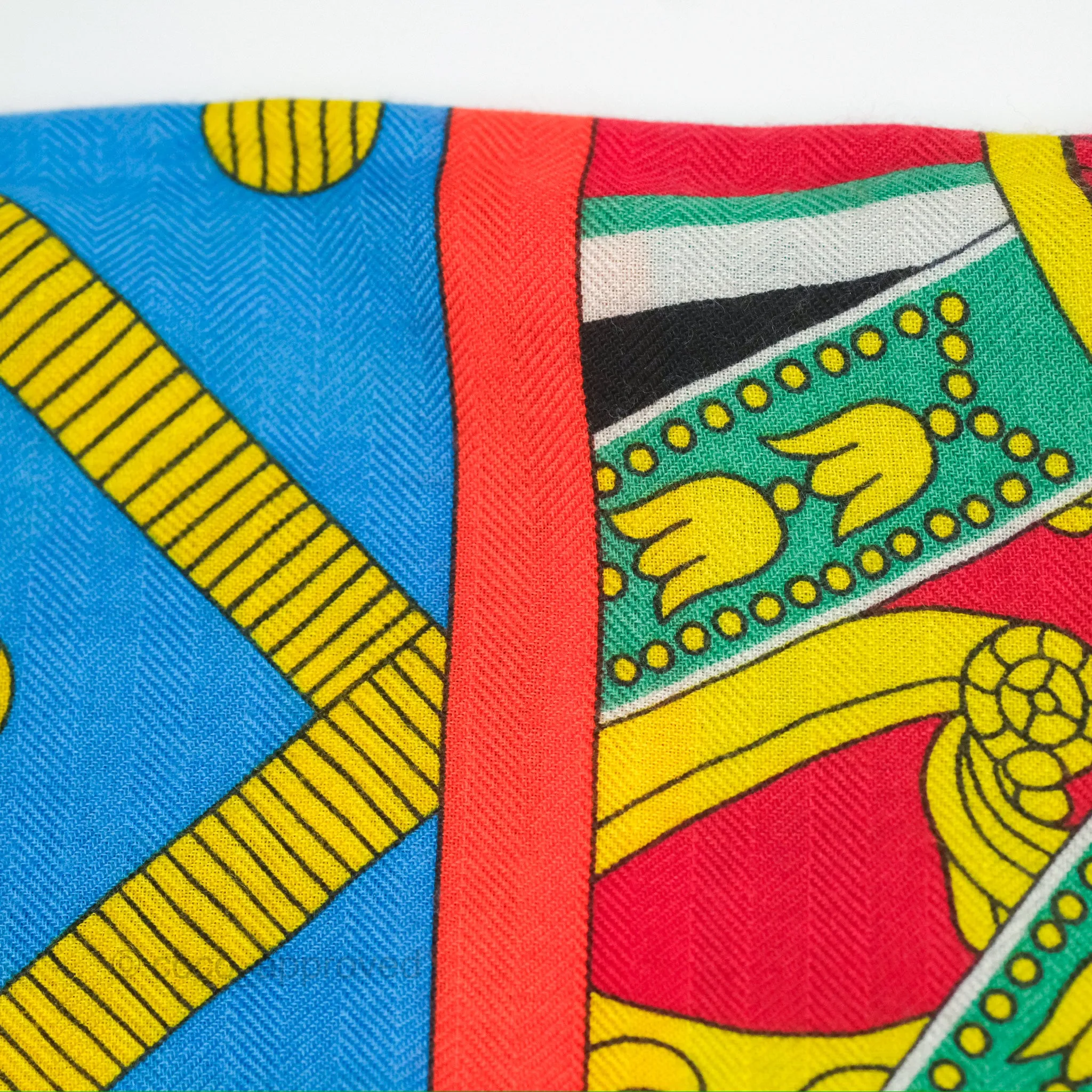 Hermes 'Balade en Berline' Scarf Shawl 140 Cashmere Silk